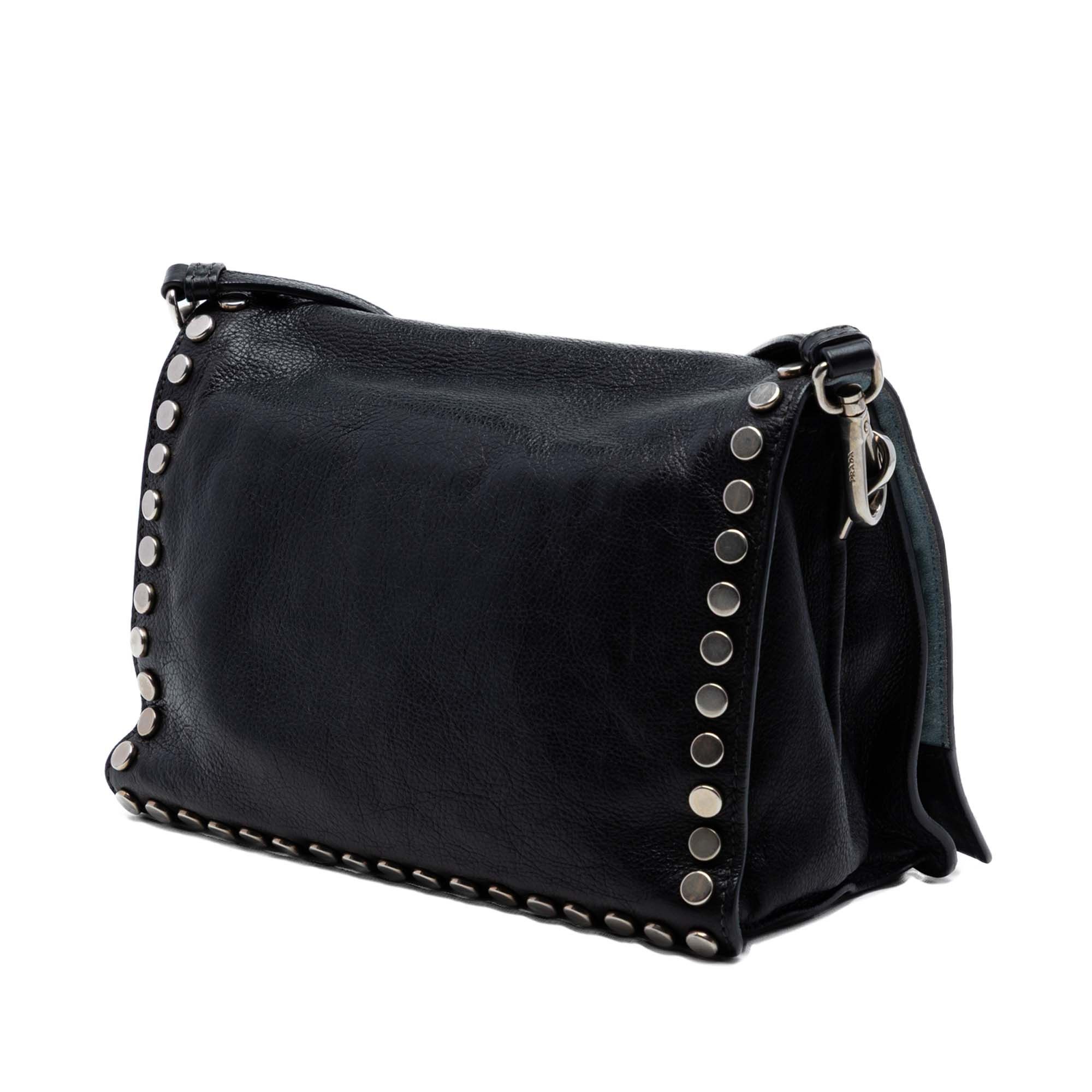 Prada Glace Calfskin Studded Etiquette Flap Size ONE SIZE - 2 Thumbnail