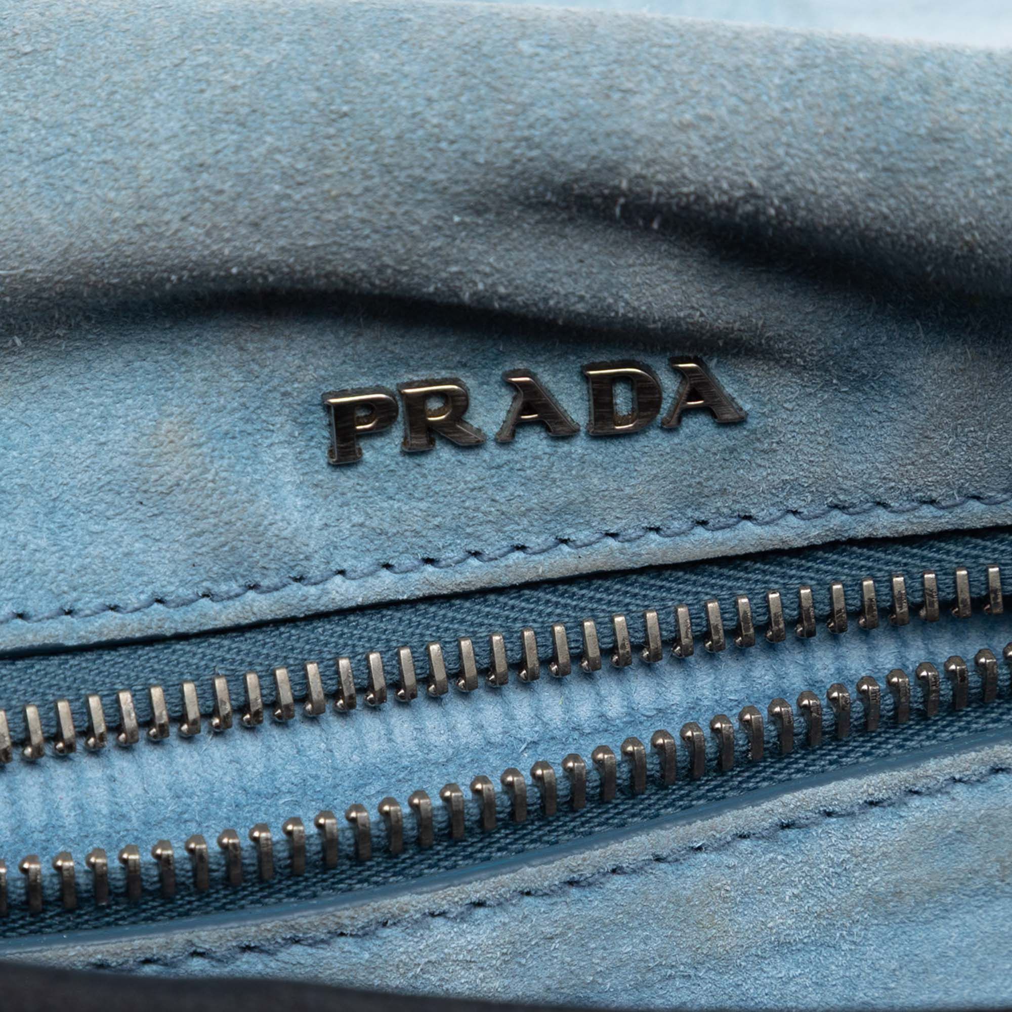 Prada Glace Calfskin Studded Etiquette Flap Size ONE SIZE - 5 Thumbnail