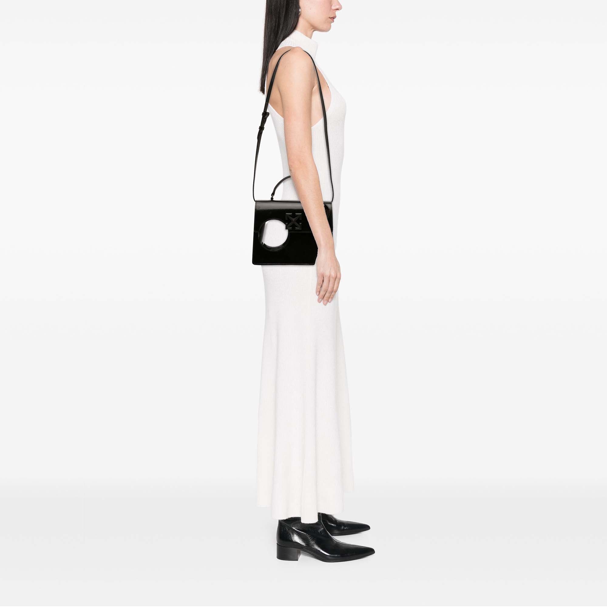 Off-White Leather Meteor Jitney 2.8 Satchel Size ONE SIZE - 7 Thumbnail