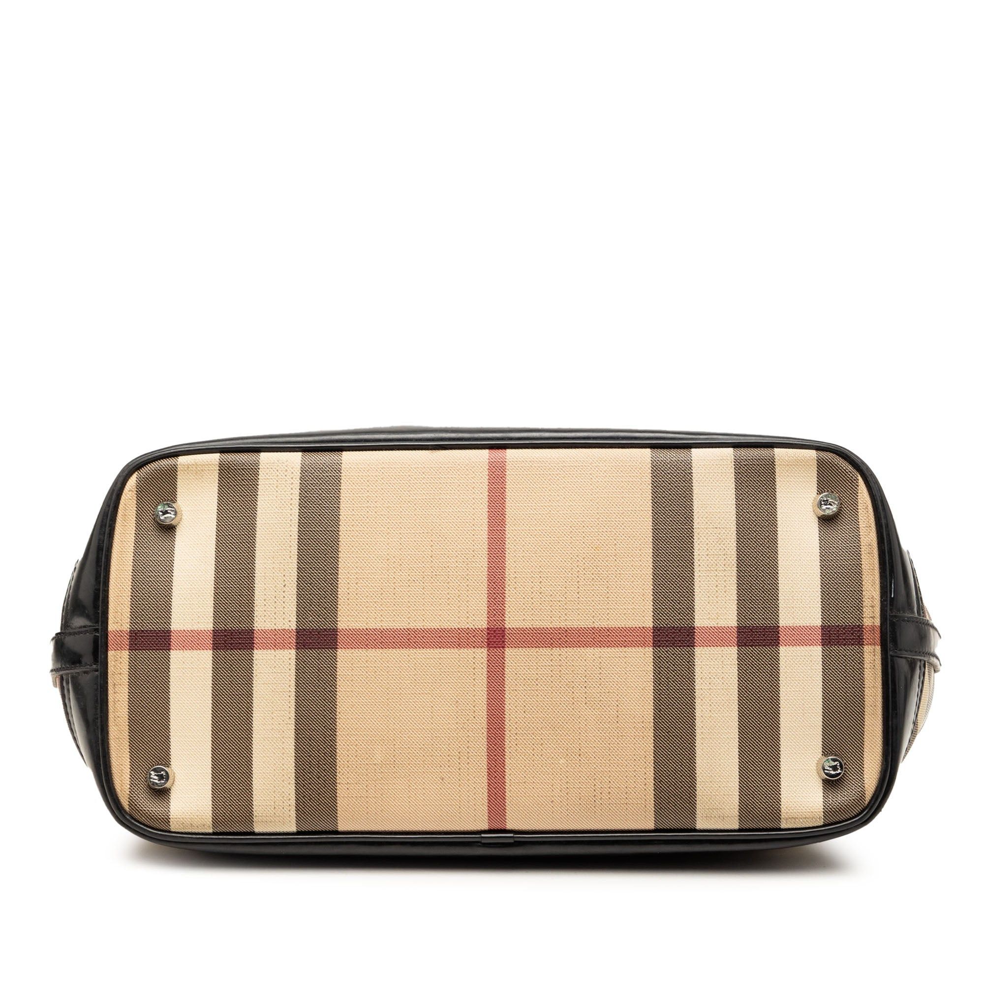 Burberry Supernova Check Coated Canvas Handbag Size ONE SIZE - 3 Thumbnail
