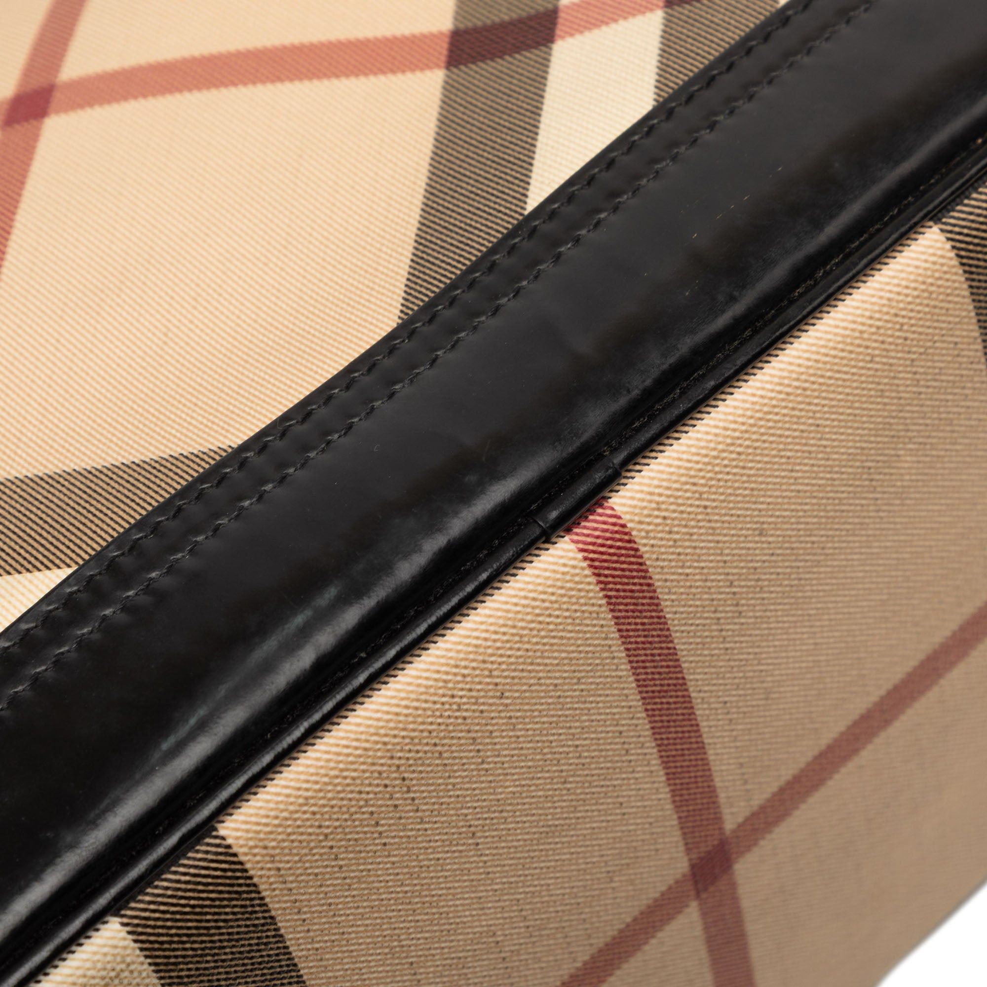 Burberry Supernova Check Coated Canvas Handbag Size ONE SIZE - 8 Thumbnail
