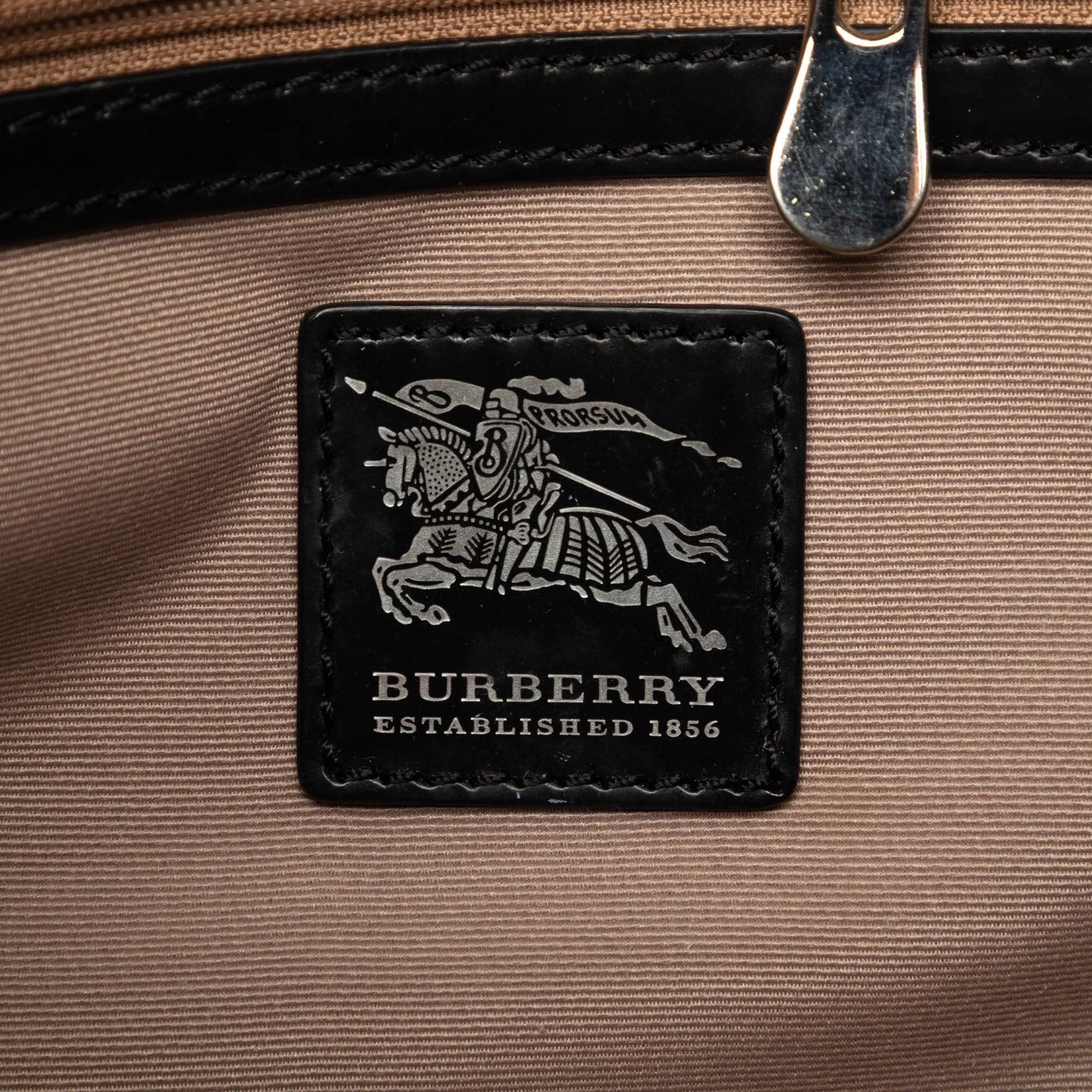 Burberry Supernova Check Coated Canvas Handbag Size ONE SIZE - 5 Thumbnail