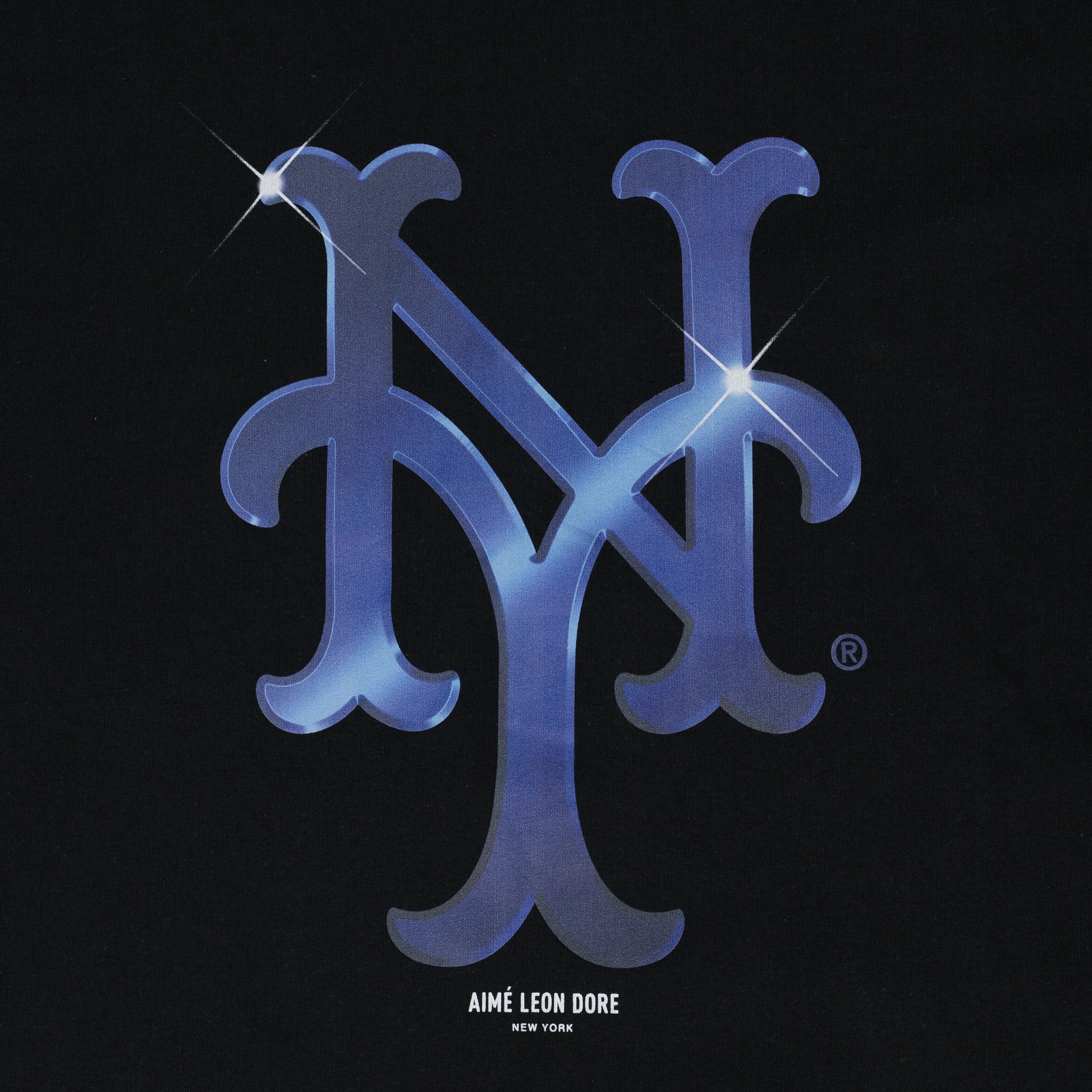 Aime Leon Dore Mets Chrome Logo Tee SIZE L Size US L / EU 52-54 / 3 - 4 Thumbnail