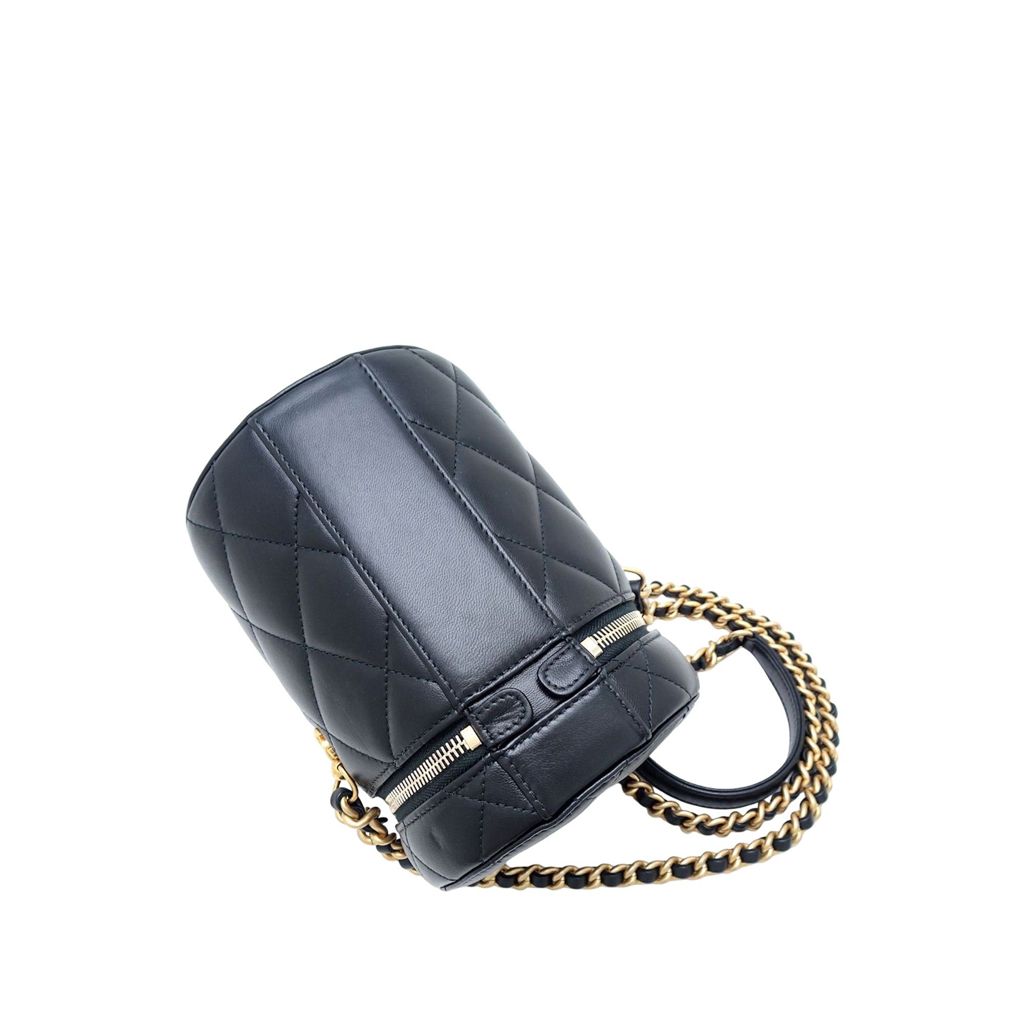 Chanel Small Quilted Lambskin Side Note Vanity Case Size ONE SIZE - 2 Thumbnail
