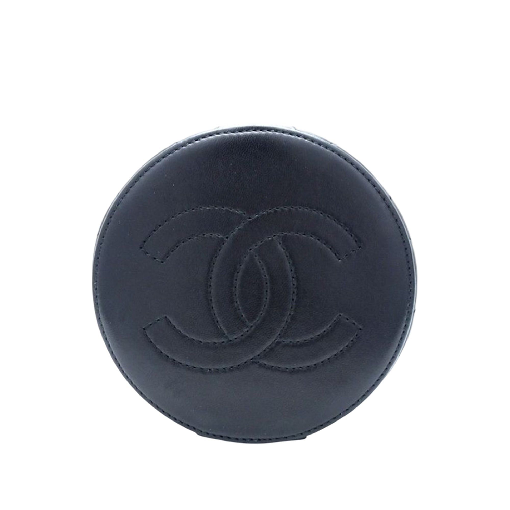 Chanel Small Quilted Lambskin Side Note Vanity Case Size ONE SIZE - 3 Thumbnail