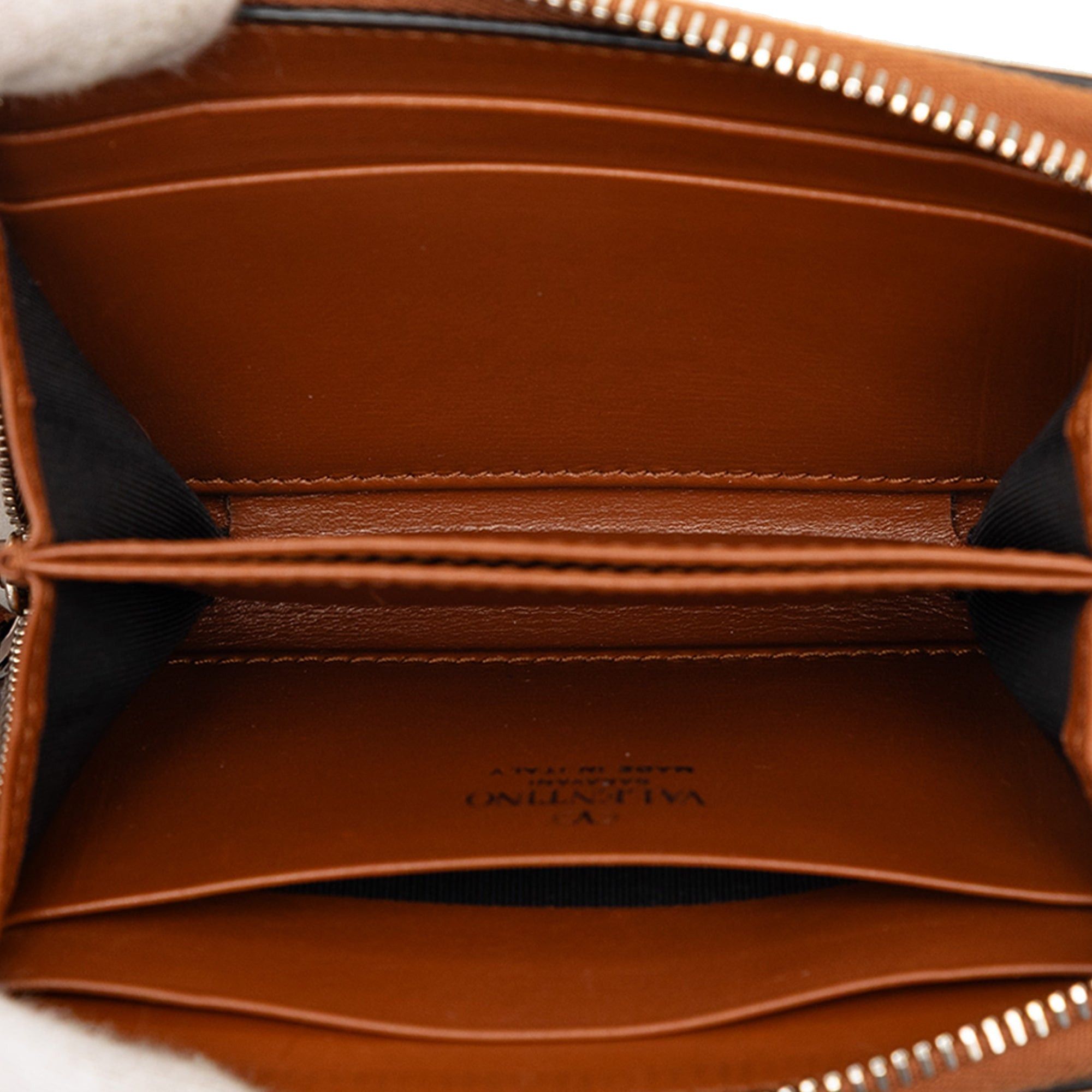 Valentino Leather VLogo Wallet On Strap Size ONE SIZE - 4 Thumbnail