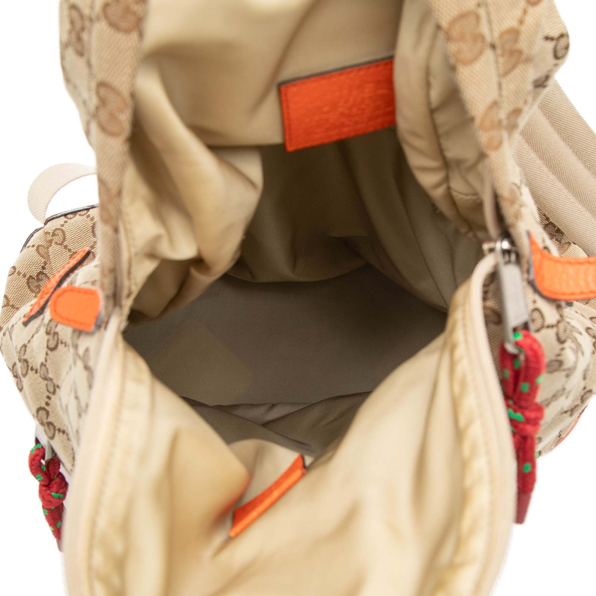 Gucci The North Face Medium GG Canvas Backpack Size ONE SIZE - 4 Thumbnail