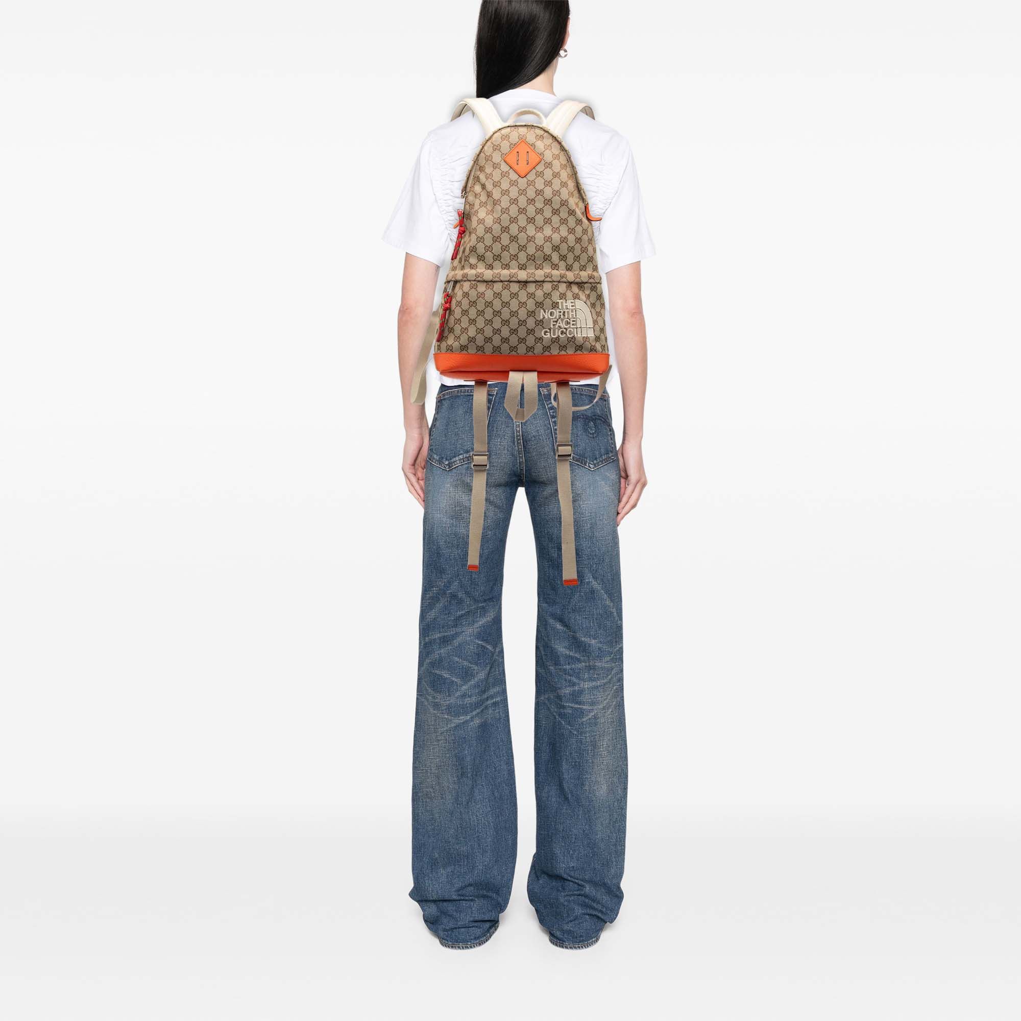 Gucci The North Face Medium GG Canvas Backpack Size ONE SIZE - 8 Thumbnail