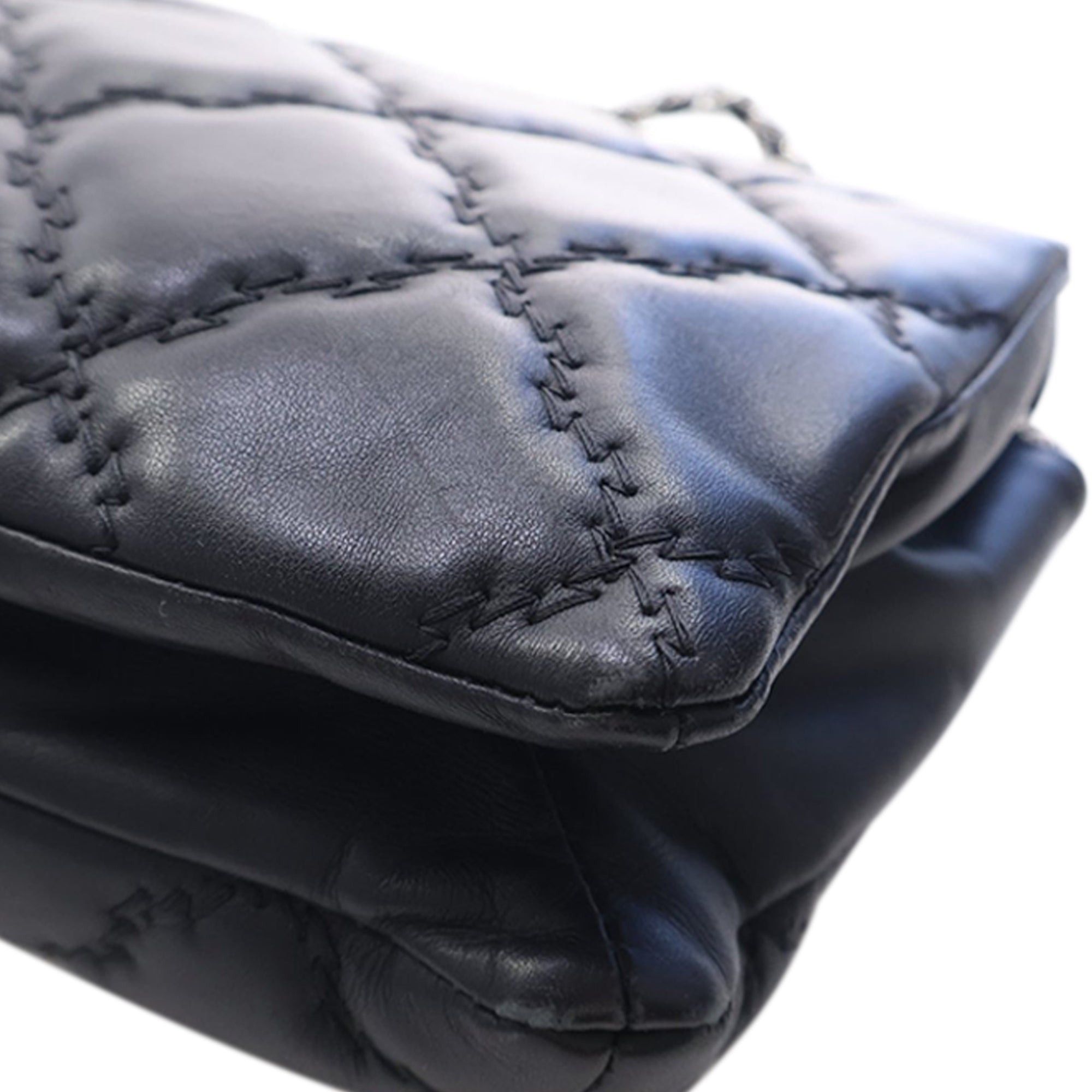Chanel Mini Lambskin Double Stitch Hamptons Flap Size ONE SIZE - 11 Thumbnail