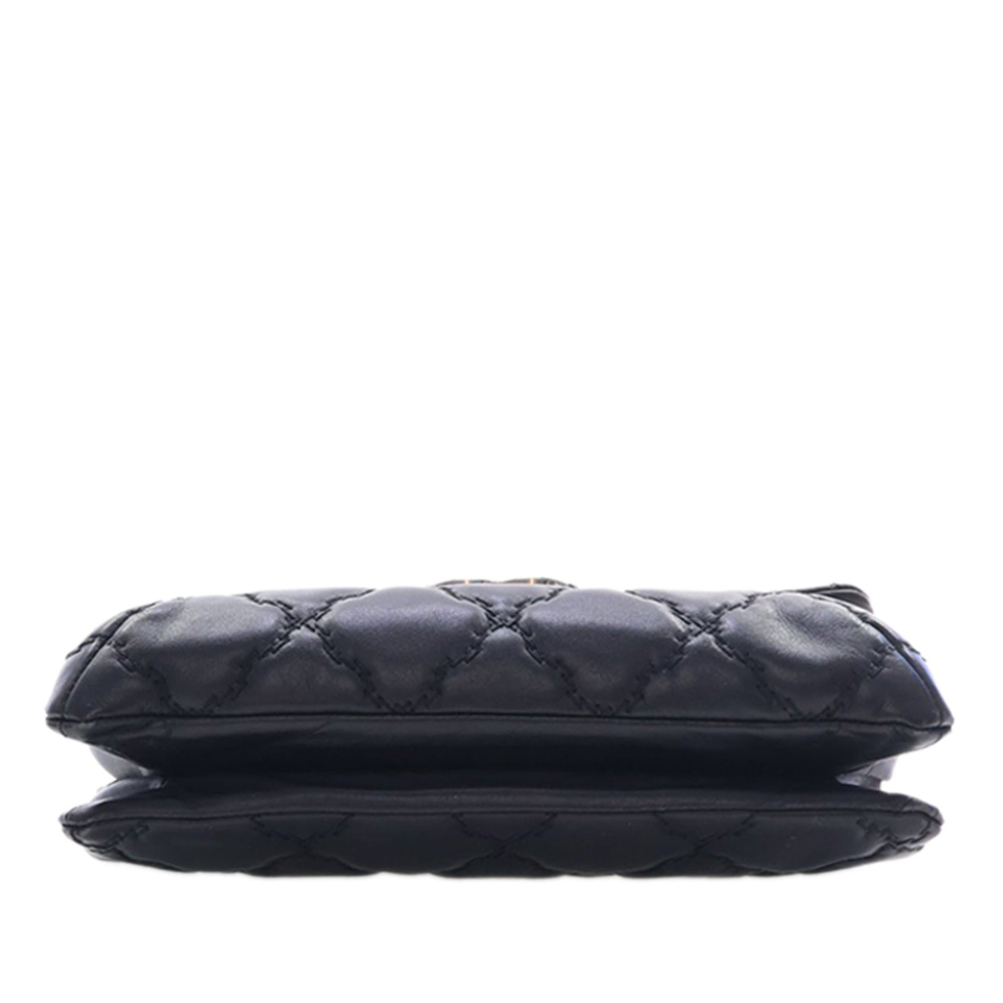Chanel Mini Lambskin Double Stitch Hamptons Flap Size ONE SIZE - 5 Thumbnail