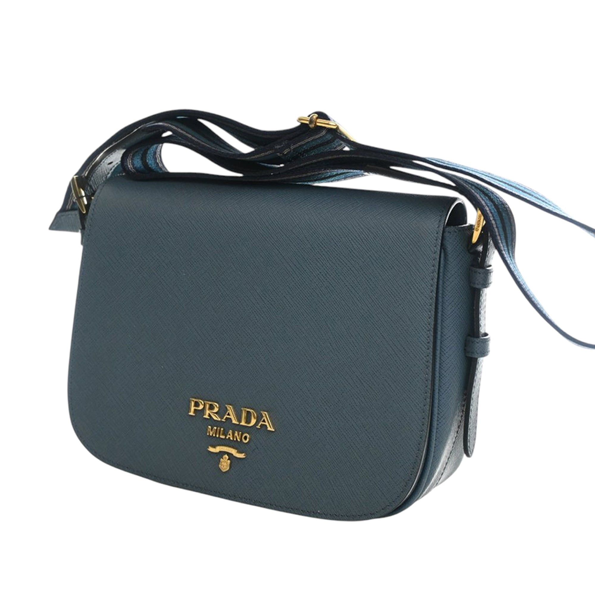 Prada Saffiano Flap Crossbody Size ONE SIZE - 3 Thumbnail