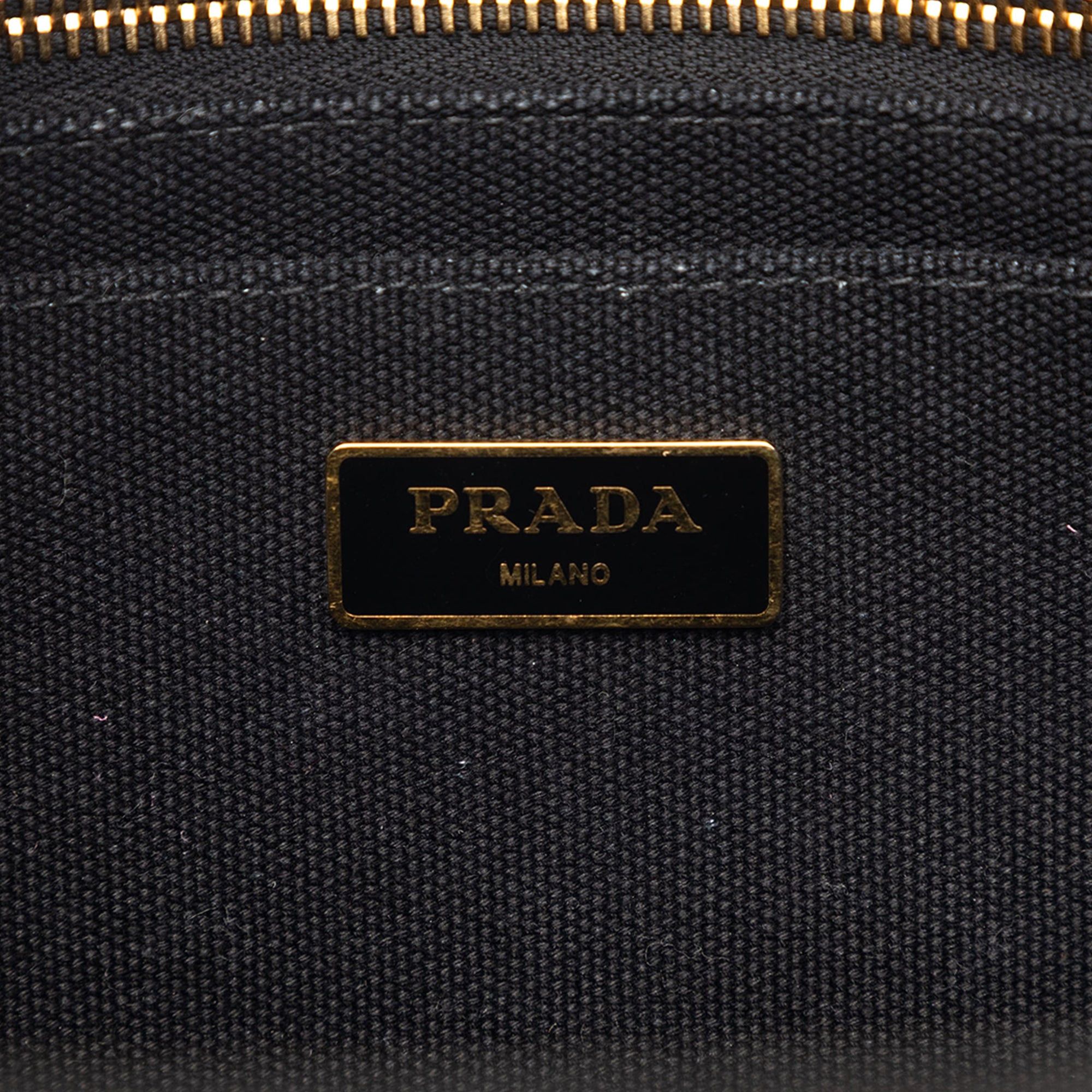 Prada Small Canvas Canapa Logo Satchel Size ONE SIZE - 5 Thumbnail