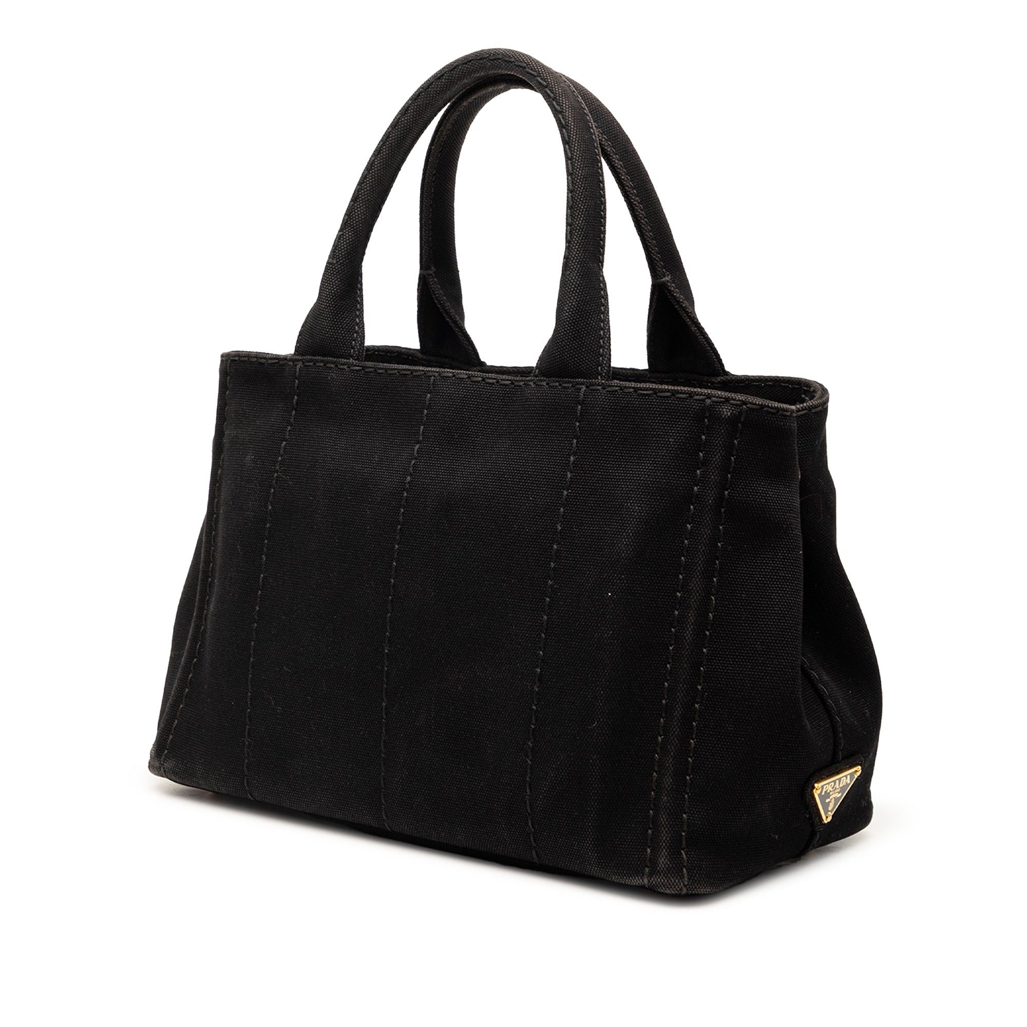 Prada Small Canvas Canapa Logo Satchel Size ONE SIZE - 2 Thumbnail