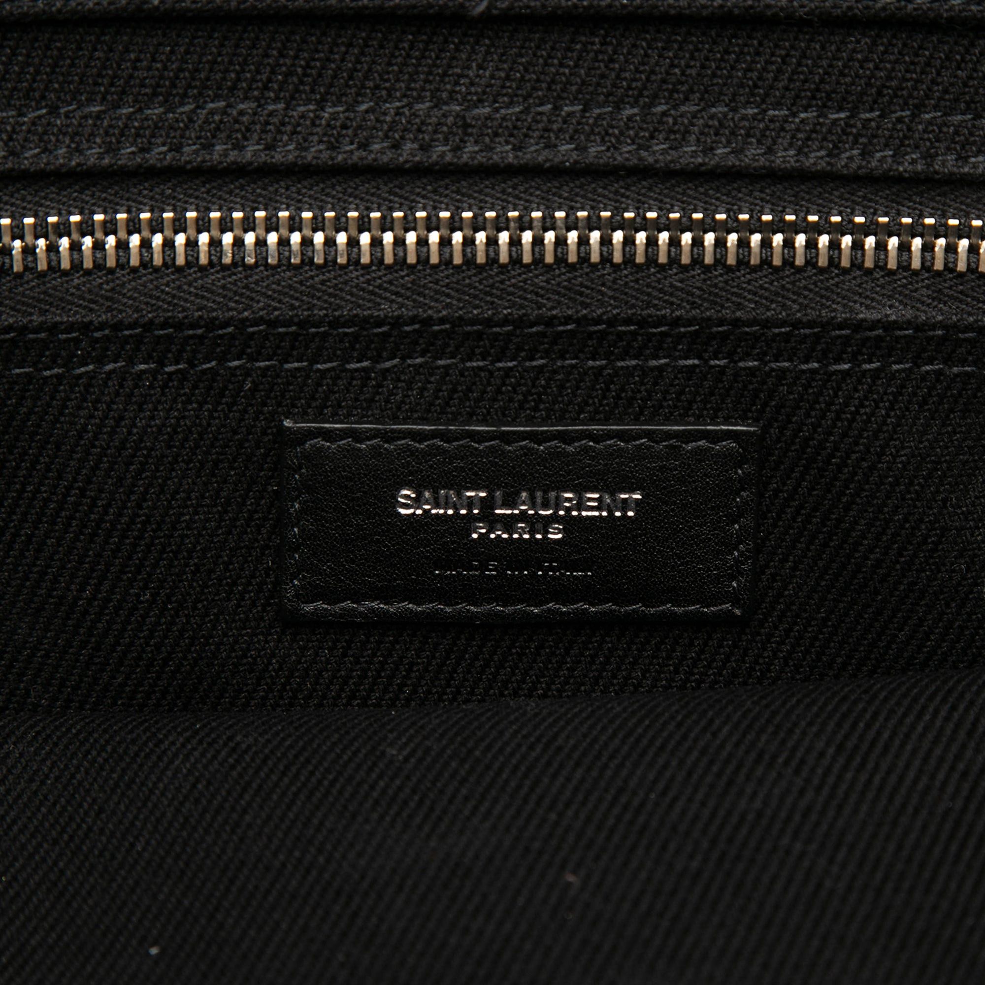 Saint Laurent Paris Canvas Rive Gauche North South Tote Size ONE SIZE - 6 Thumbnail