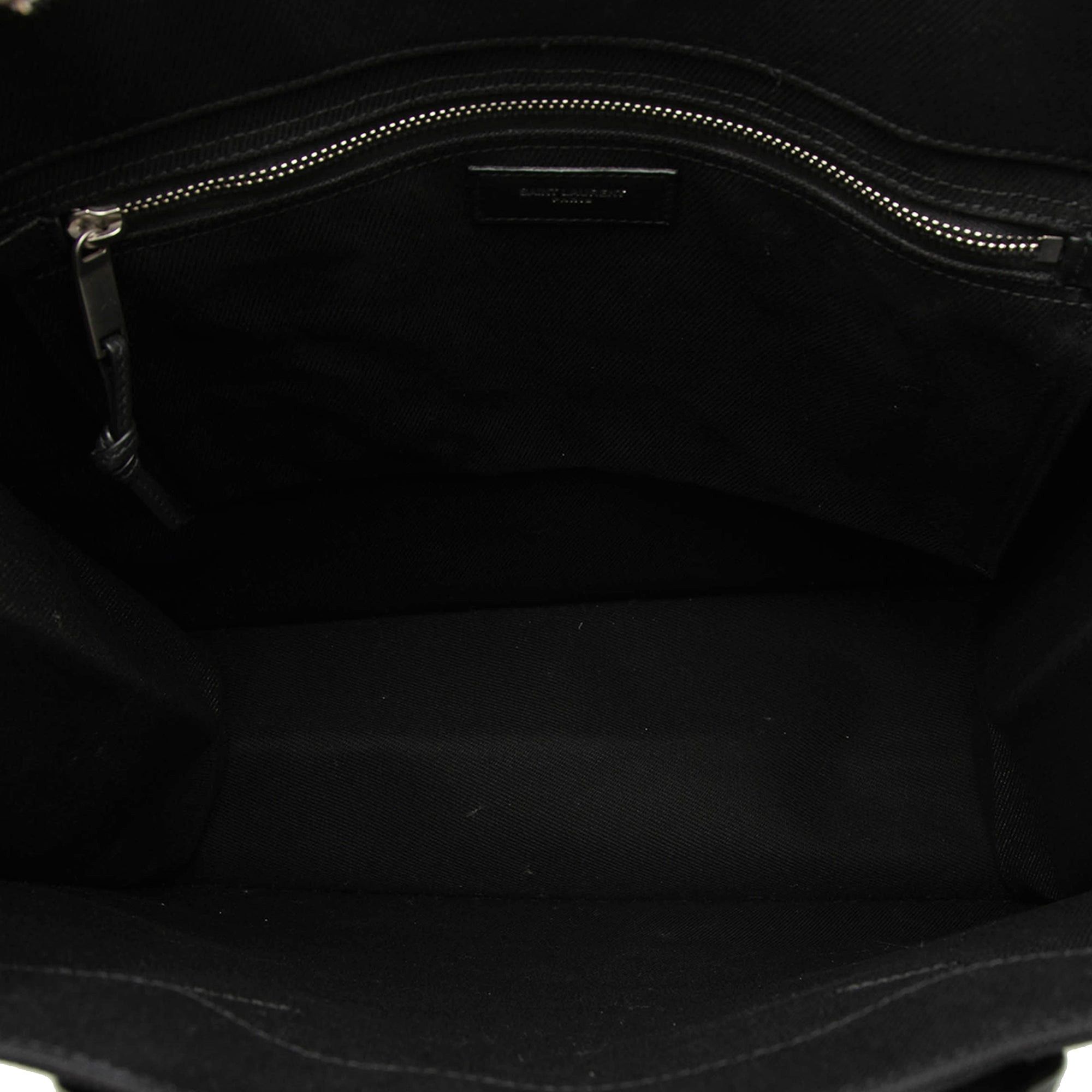 Saint Laurent Paris Canvas Rive Gauche North South Tote Size ONE SIZE - 4 Thumbnail