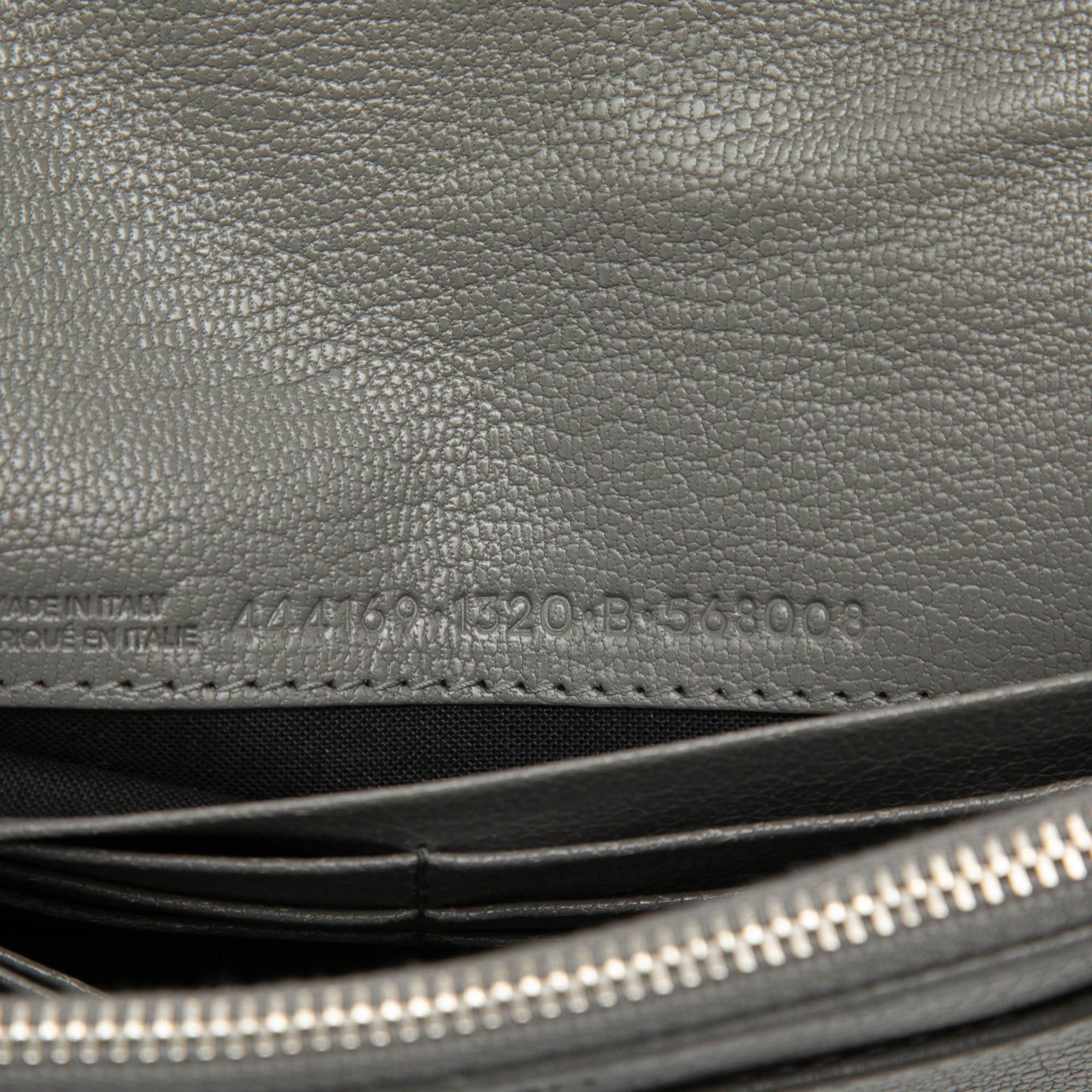 Balenciaga Chevre Motocross Metallic Edge Wallet on Chain Size ONE SIZE - 6 Thumbnail