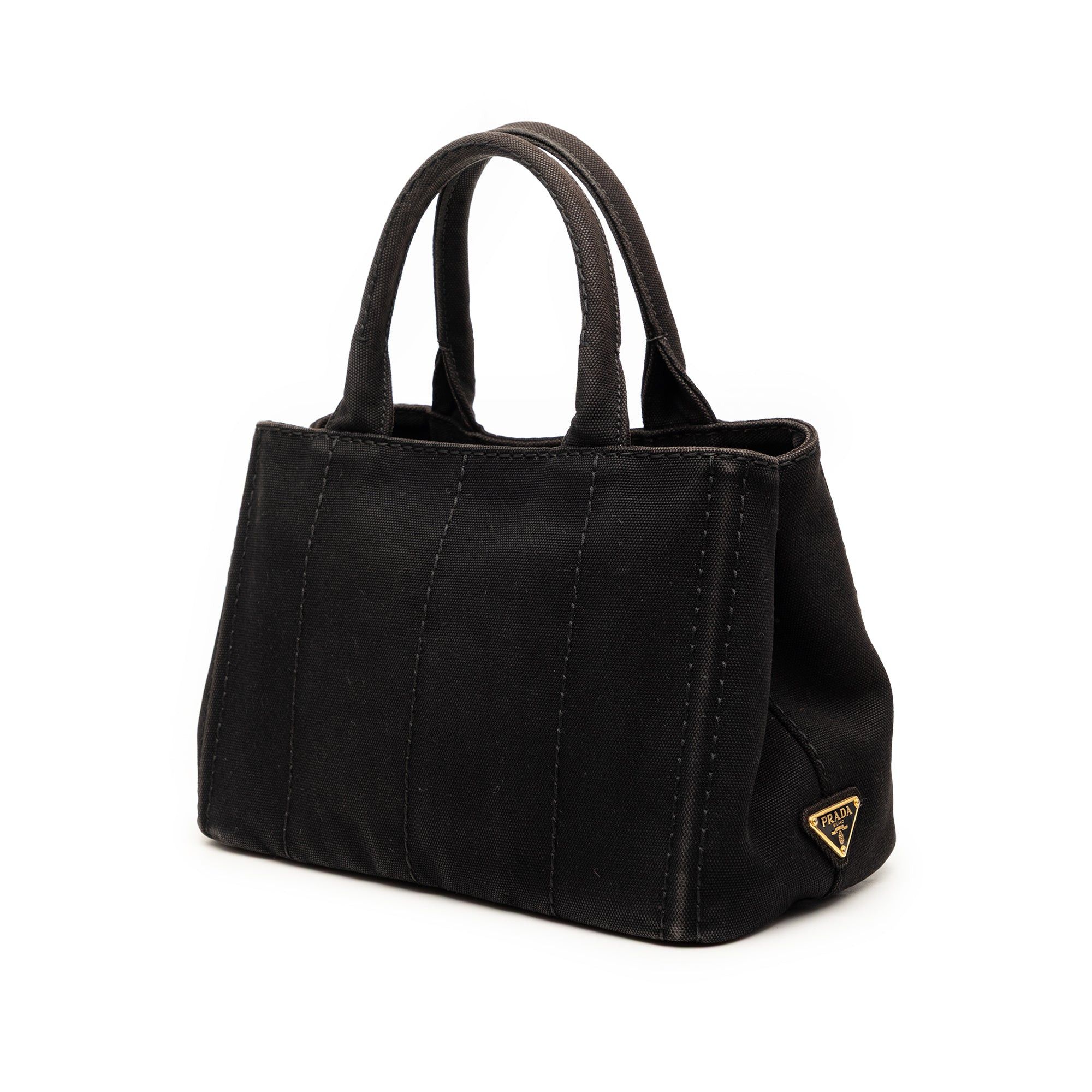 Prada Small Canvas Canapa Logo Satchel Size ONE SIZE - 2 Thumbnail