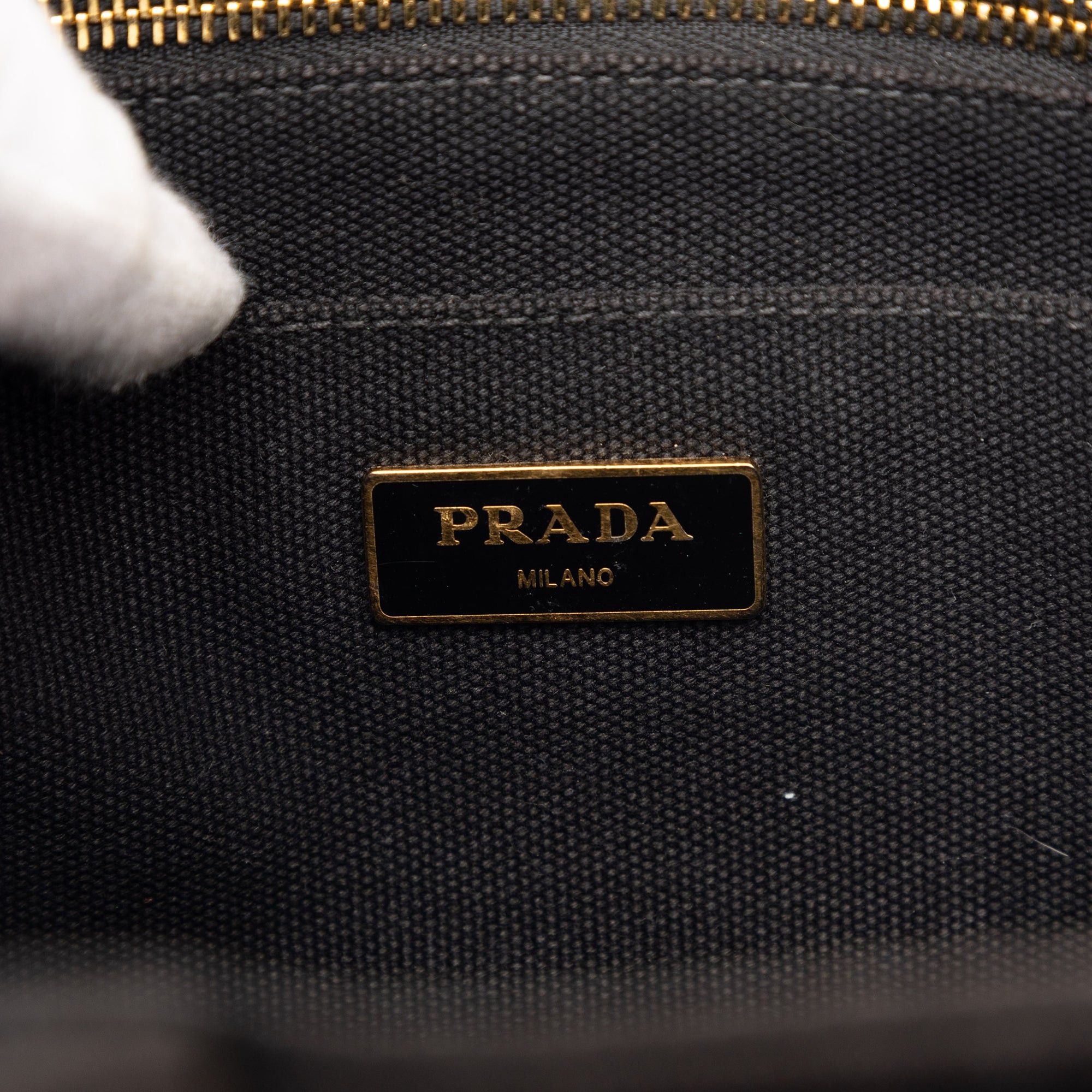 Prada Small Canvas Canapa Logo Satchel Size ONE SIZE - 5 Thumbnail