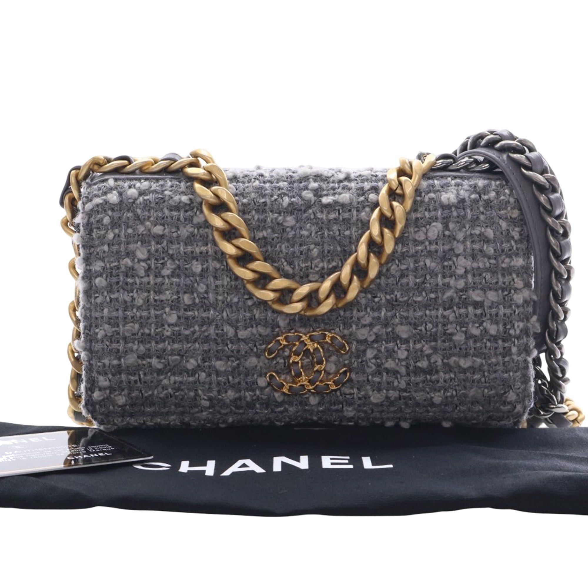 Chanel Tweed 19 Wallet On Chain Size ONE SIZE - 15 Thumbnail