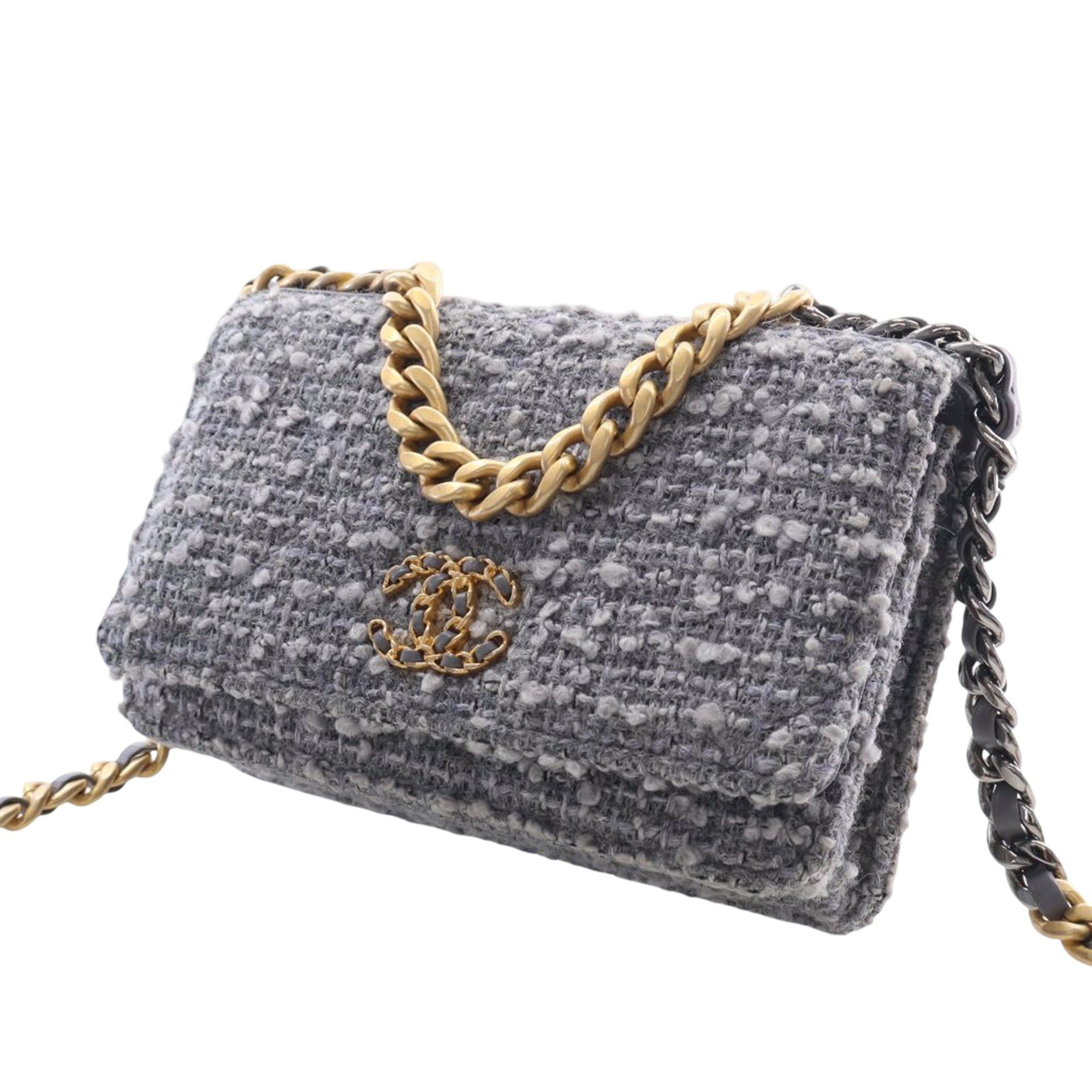 Chanel Tweed 19 Wallet On Chain Size ONE SIZE - 11 Thumbnail