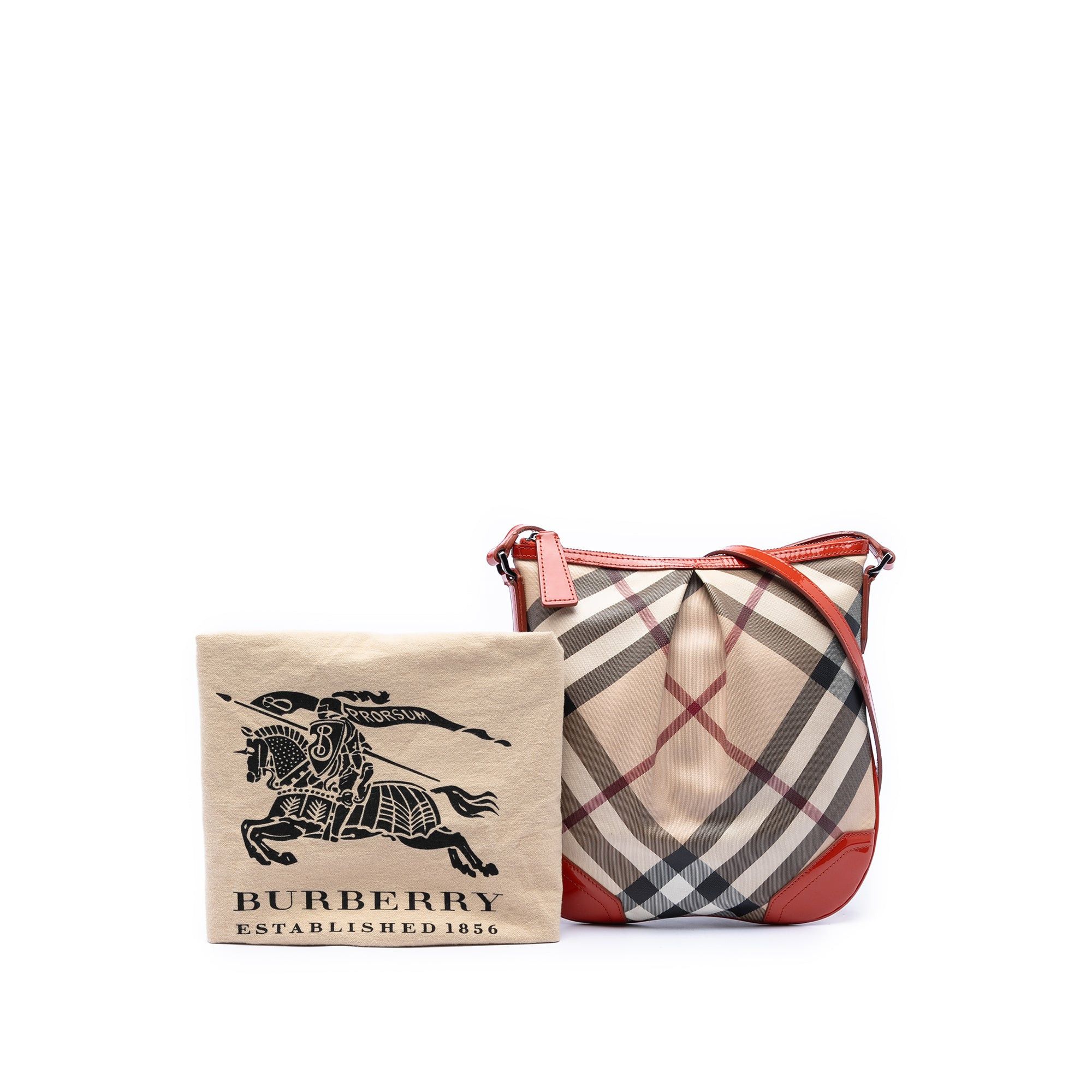 Burberry Supernova Check Coated Canvas Dryden Crossbody Size ONE SIZE - 6 Thumbnail