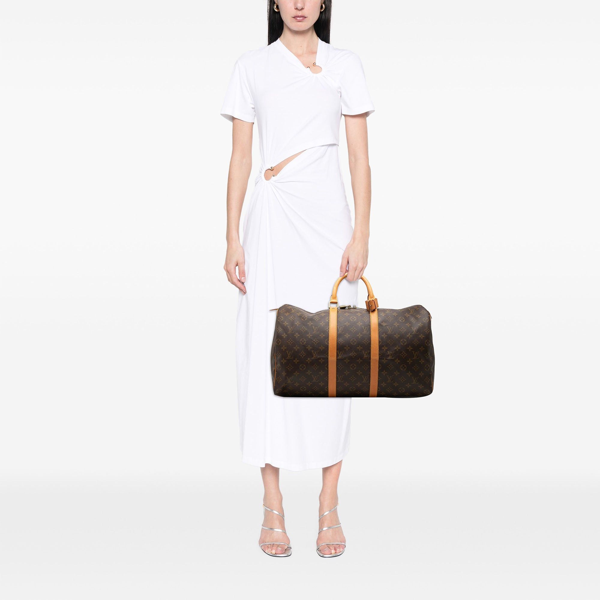 Louis Vuitton Monogram Keepall 50 Size ONE SIZE - 7 Thumbnail