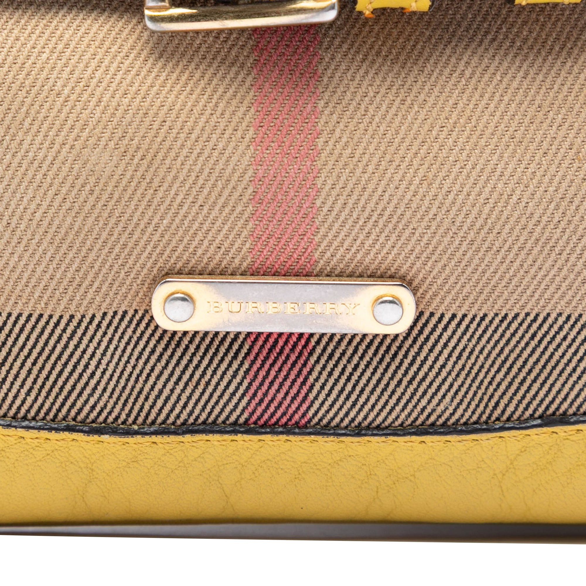 Burberry House Check Canvas Bridle Langford Crossbody Size ONE SIZE - 5 Thumbnail