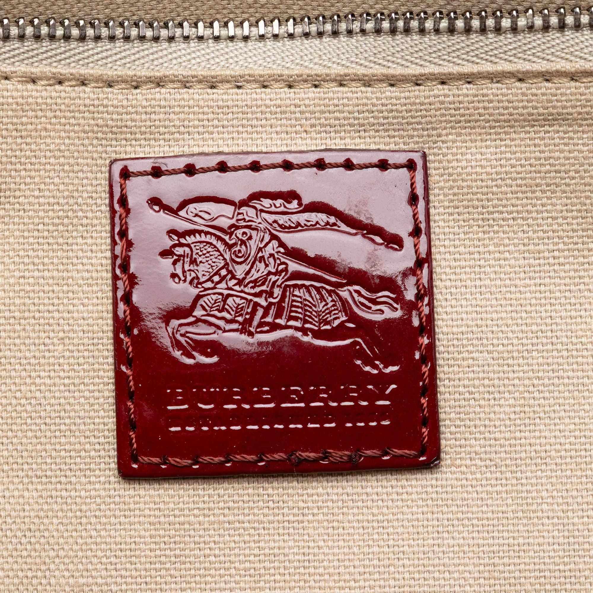 Burberry House Check Coated Canvas Hearts Gracie Tote Size ONE SIZE - 5 Thumbnail