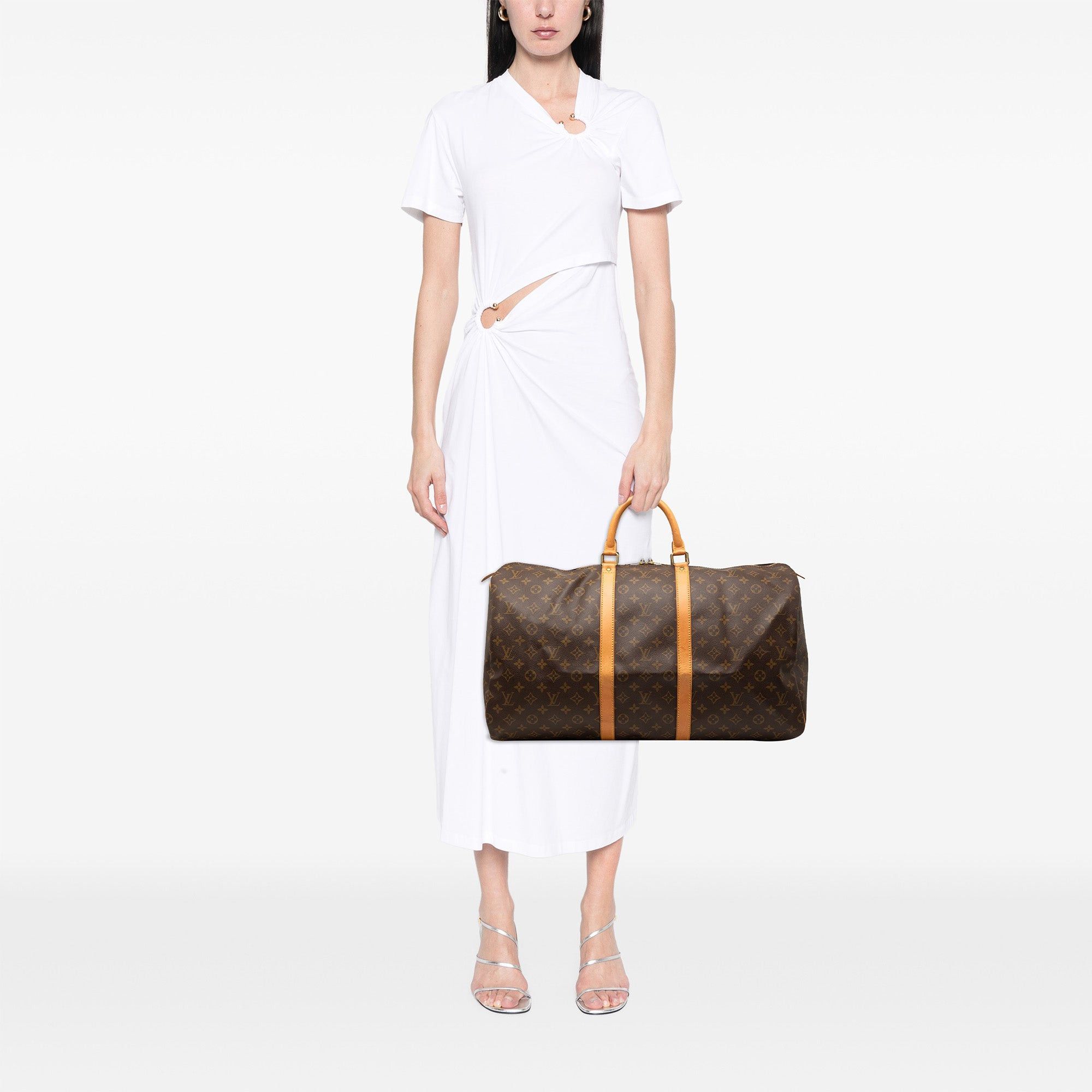 Louis Vuitton Monogram Keepall 55 Size ONE SIZE - 9 Thumbnail