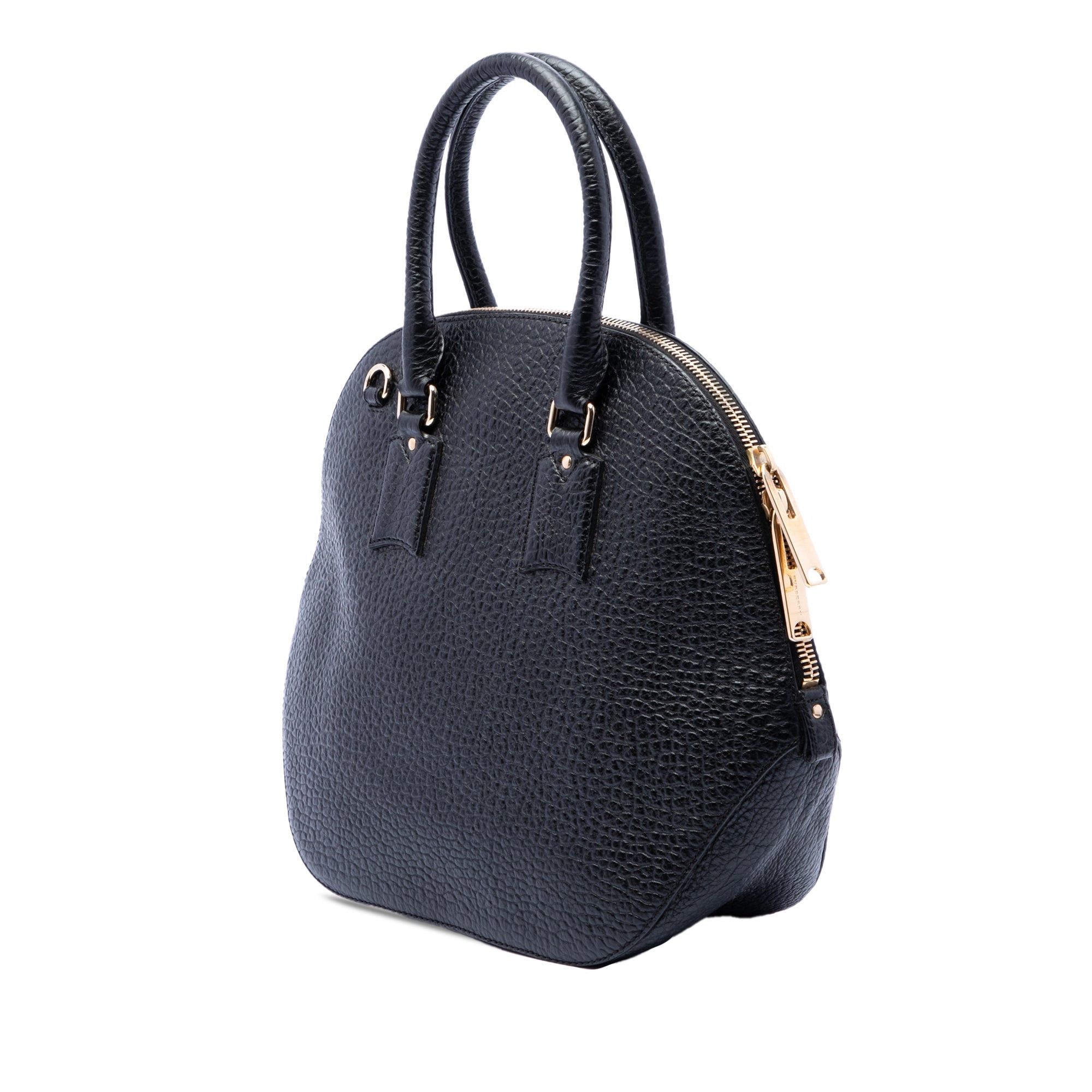 Burberry Large Grained Calfskin Heritage Orchard Bowling Bag Size ONE SIZE - 2 Thumbnail