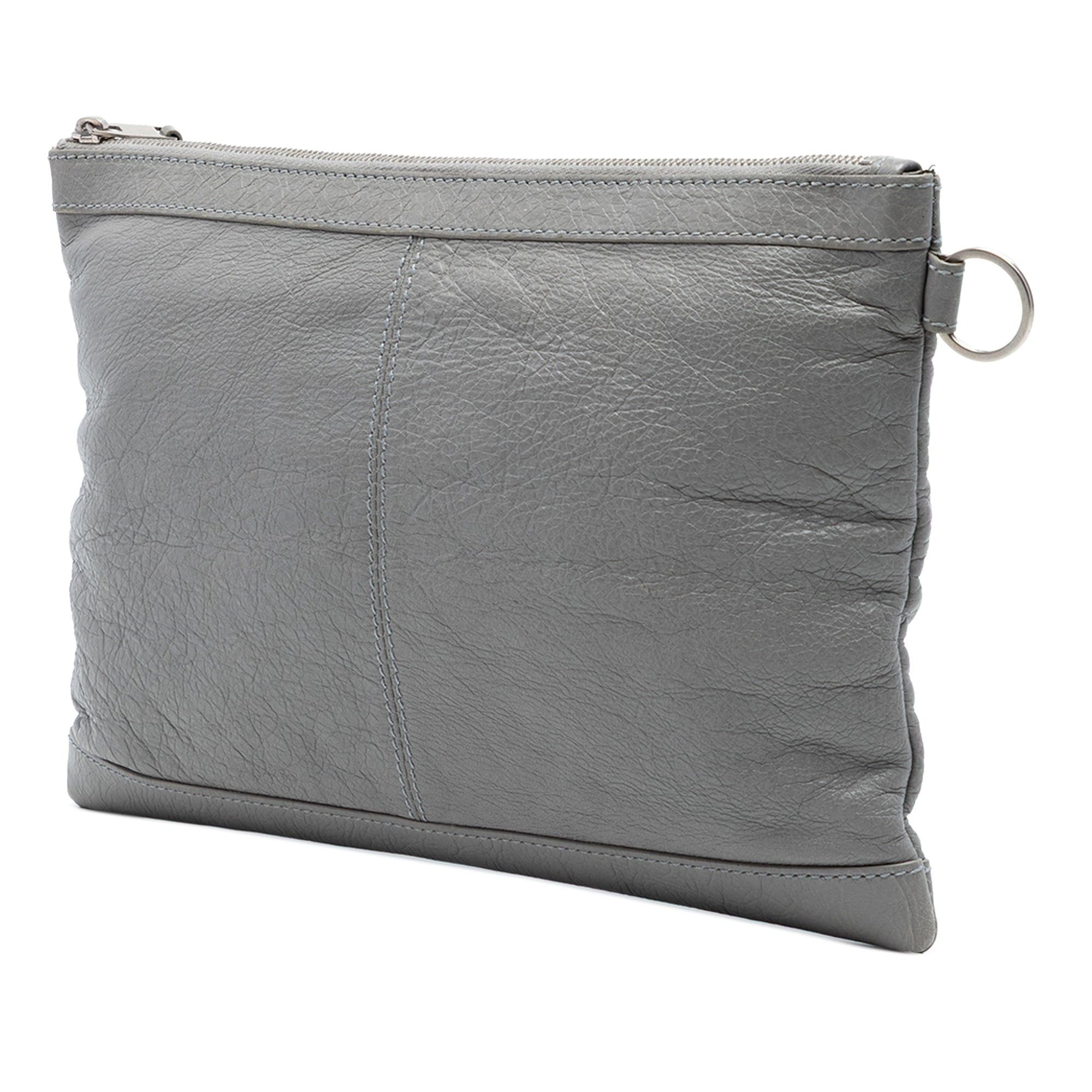 Balenciaga Lambskin Motocross Classic Clip M Clutch Size ONE SIZE - 2 Thumbnail