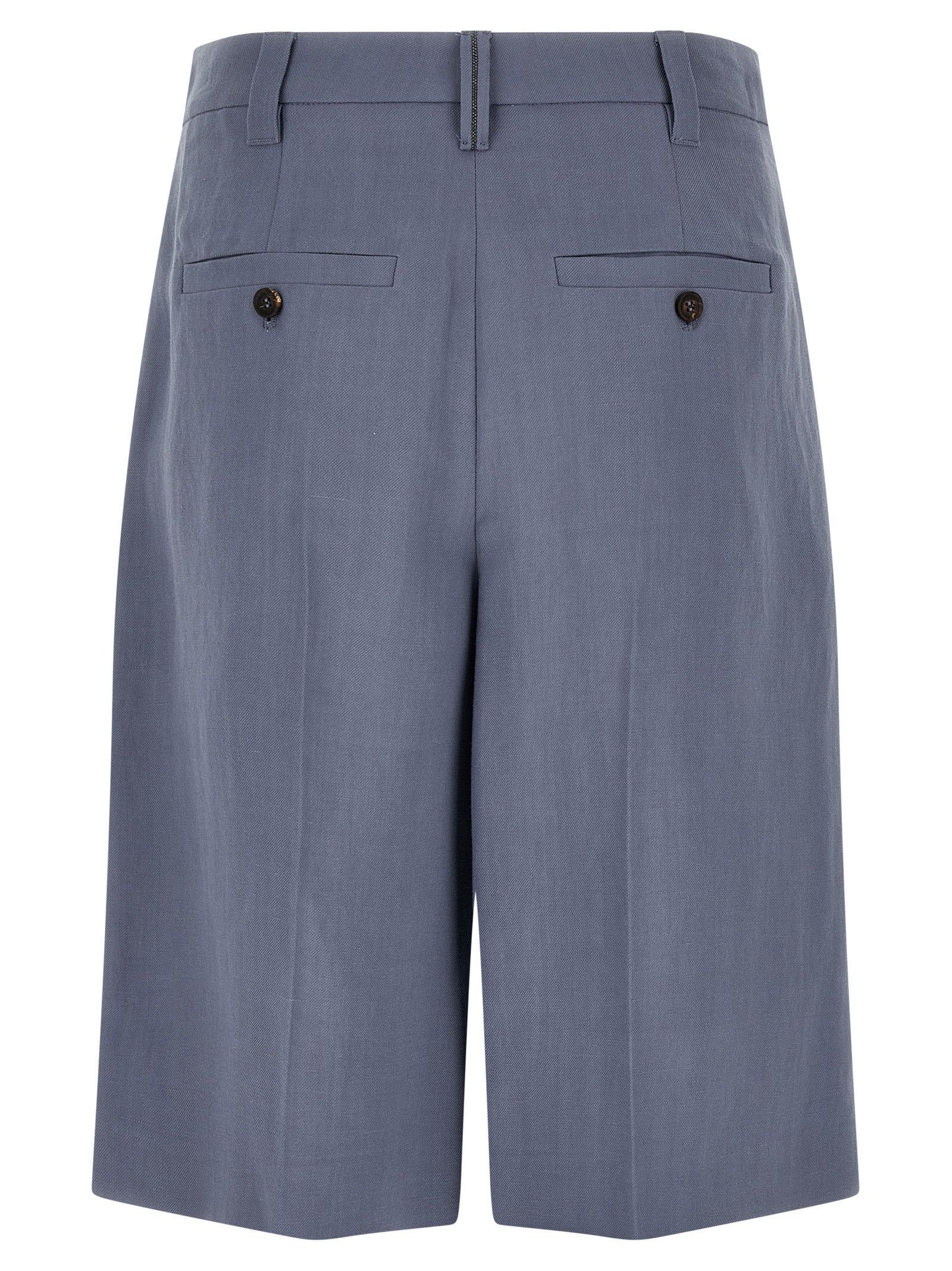 Brunello Cucinelli 'Sartorial' Bermuda Shorts Size 26" / US 2 / IT 38 - 2 Thumbnail