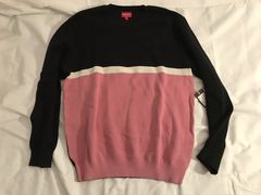 Supreme Split Pique Crewneck | Grailed