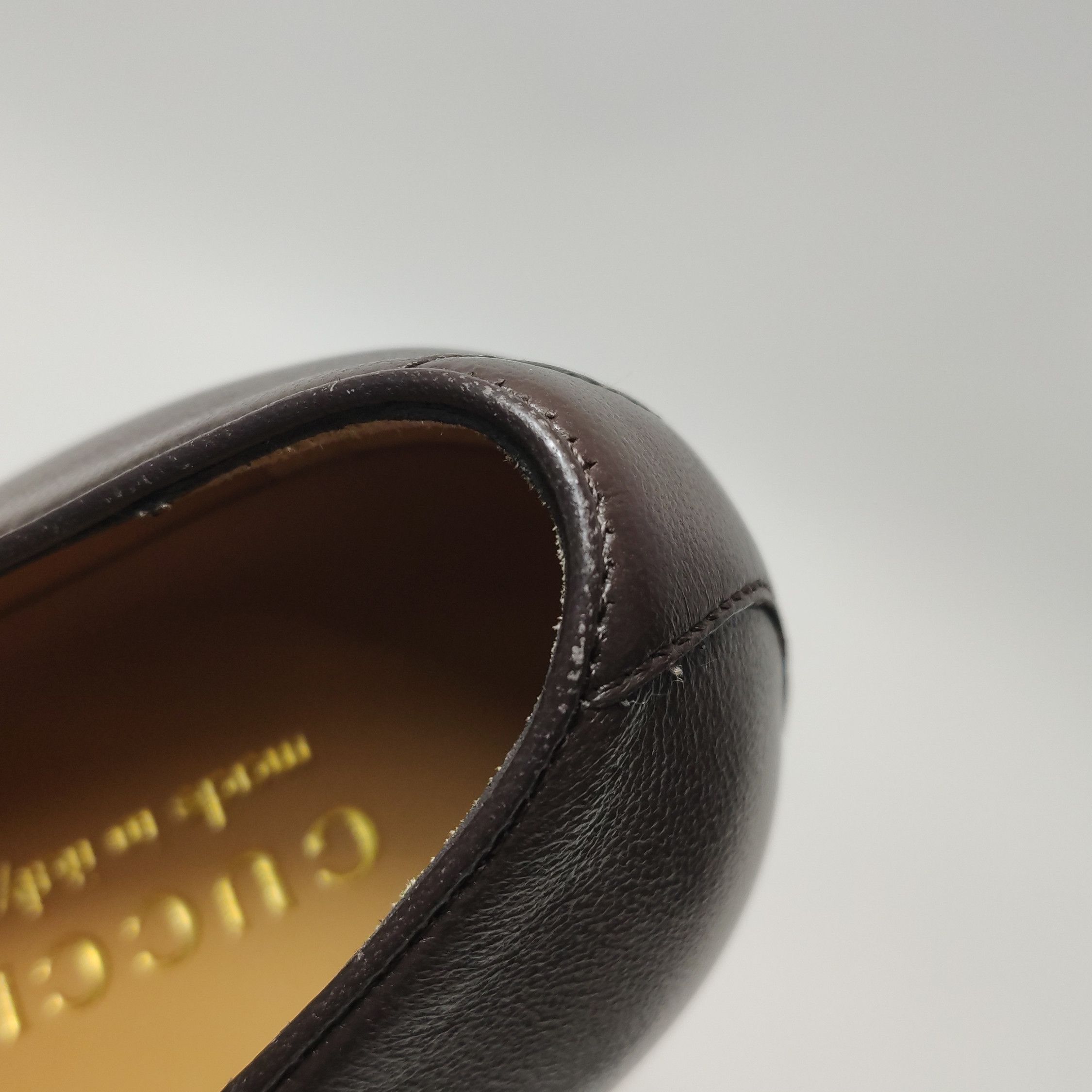 Gucci Gucci Men 5.5 Leather Size US 5.5 / EU 38 - 8 Thumbnail