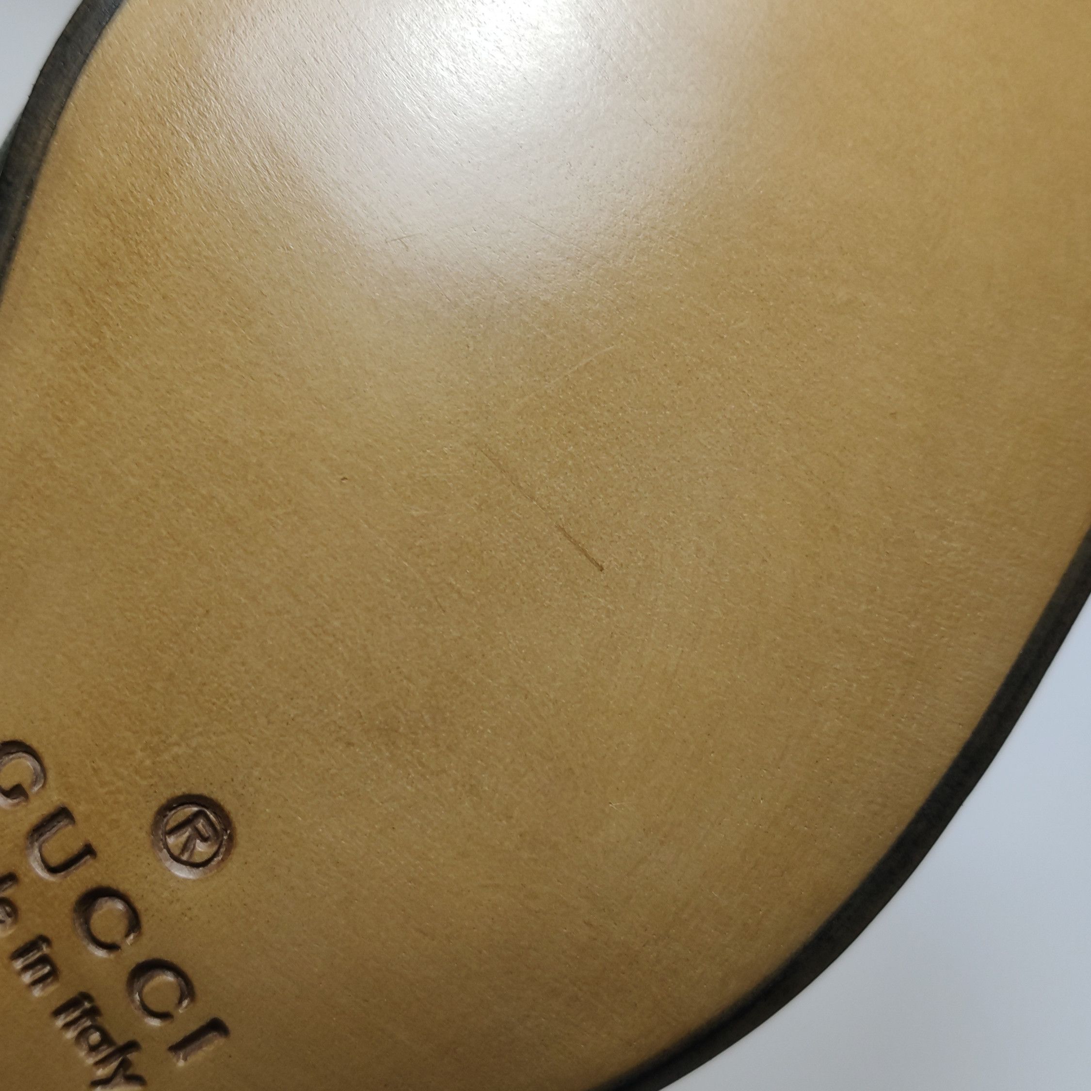 Gucci Gucci Men 5.5 Leather Size US 5.5 / EU 38 - 13 Thumbnail