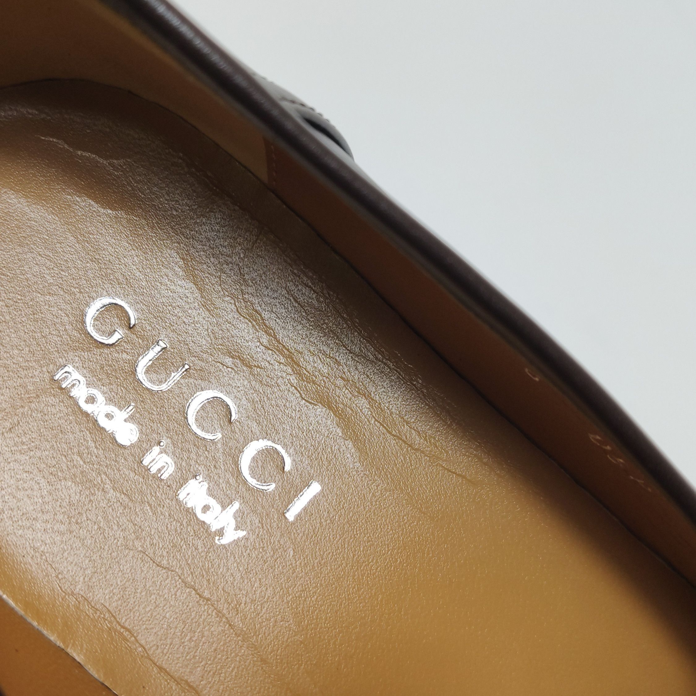 Gucci Gucci Men 7 Leather Size US 7 / EU 40 - 12 Thumbnail