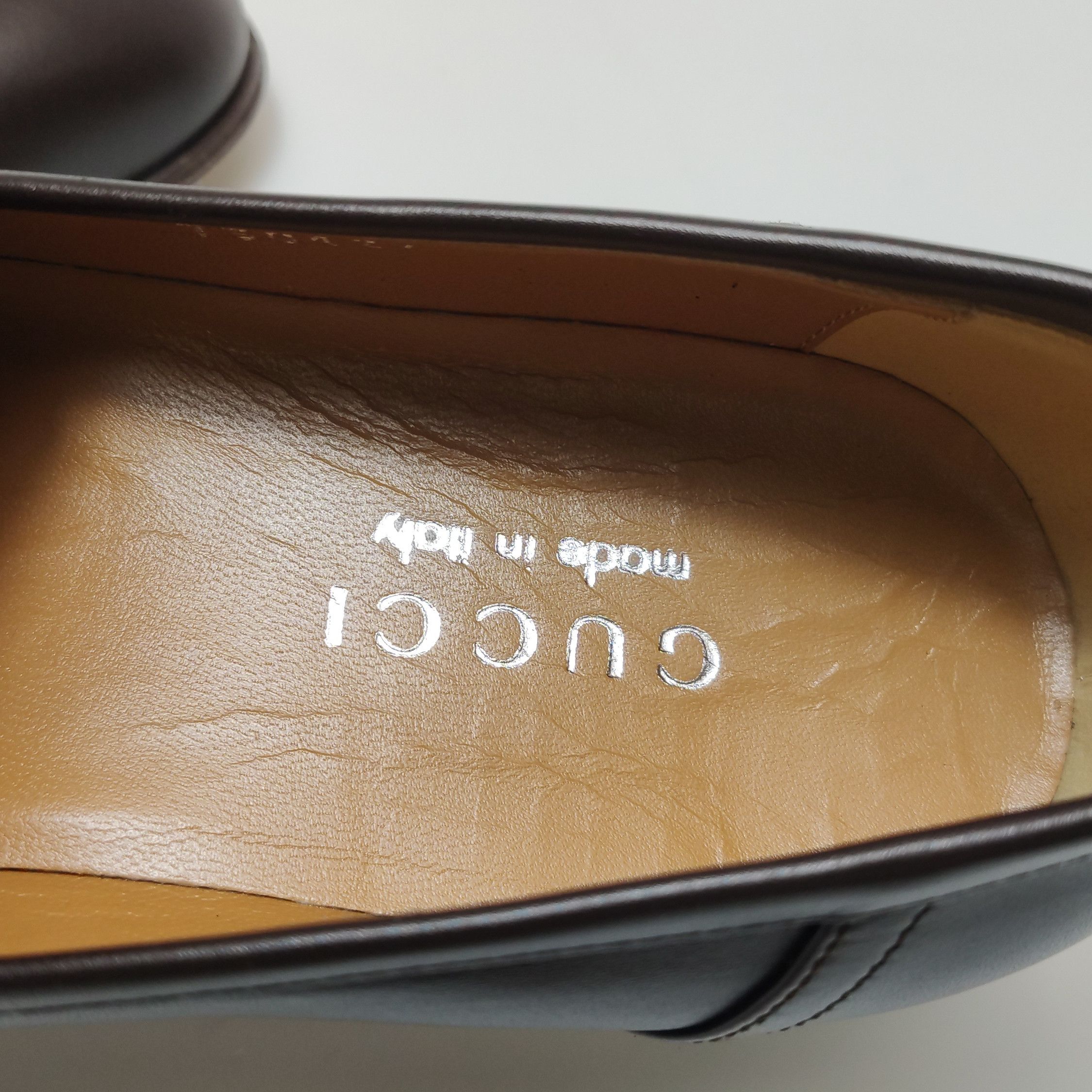 Gucci Gucci Men 7 Leather Size US 7 / EU 40 - 13 Thumbnail