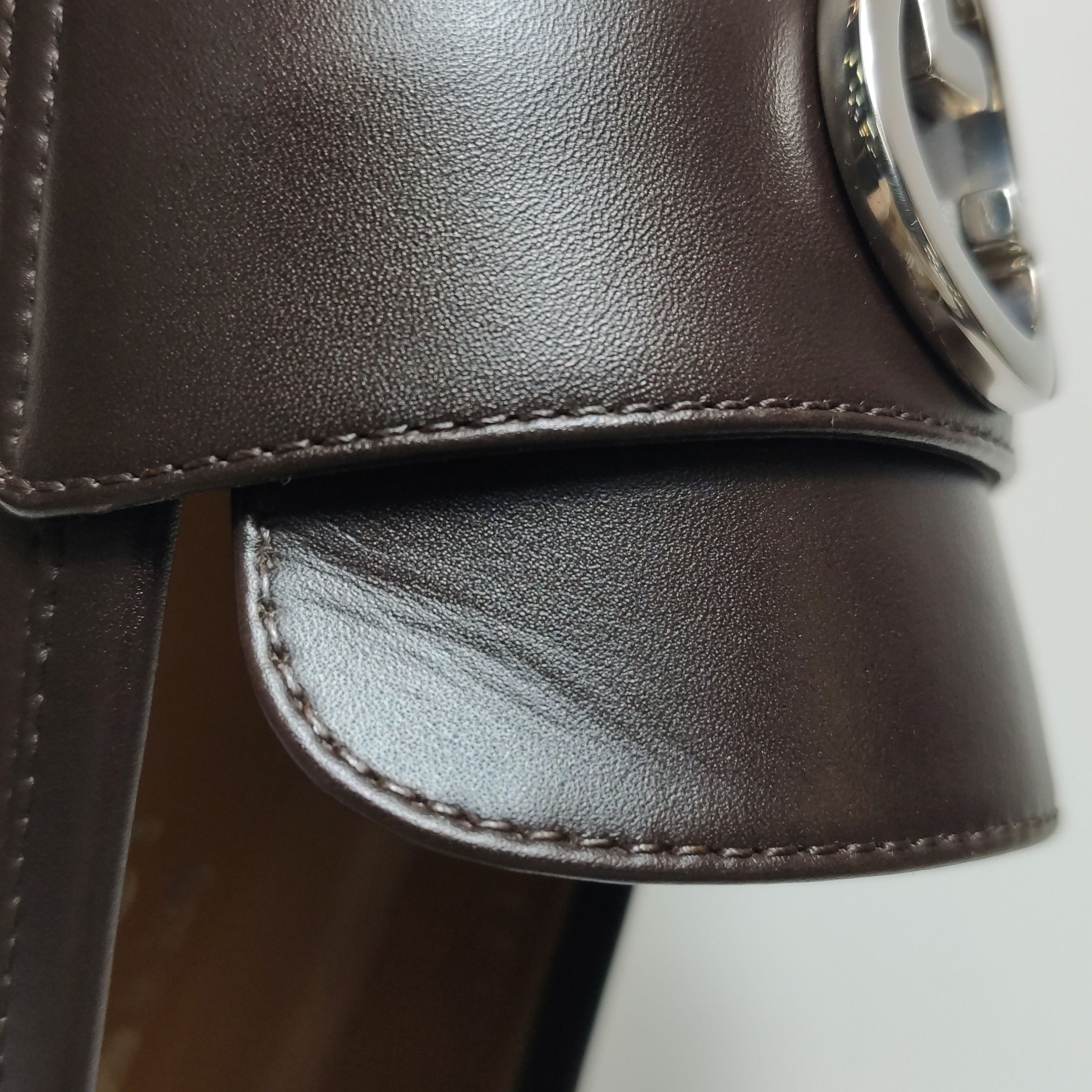 Gucci Gucci Men 7 Leather Size US 7 / EU 40 - 11 Thumbnail