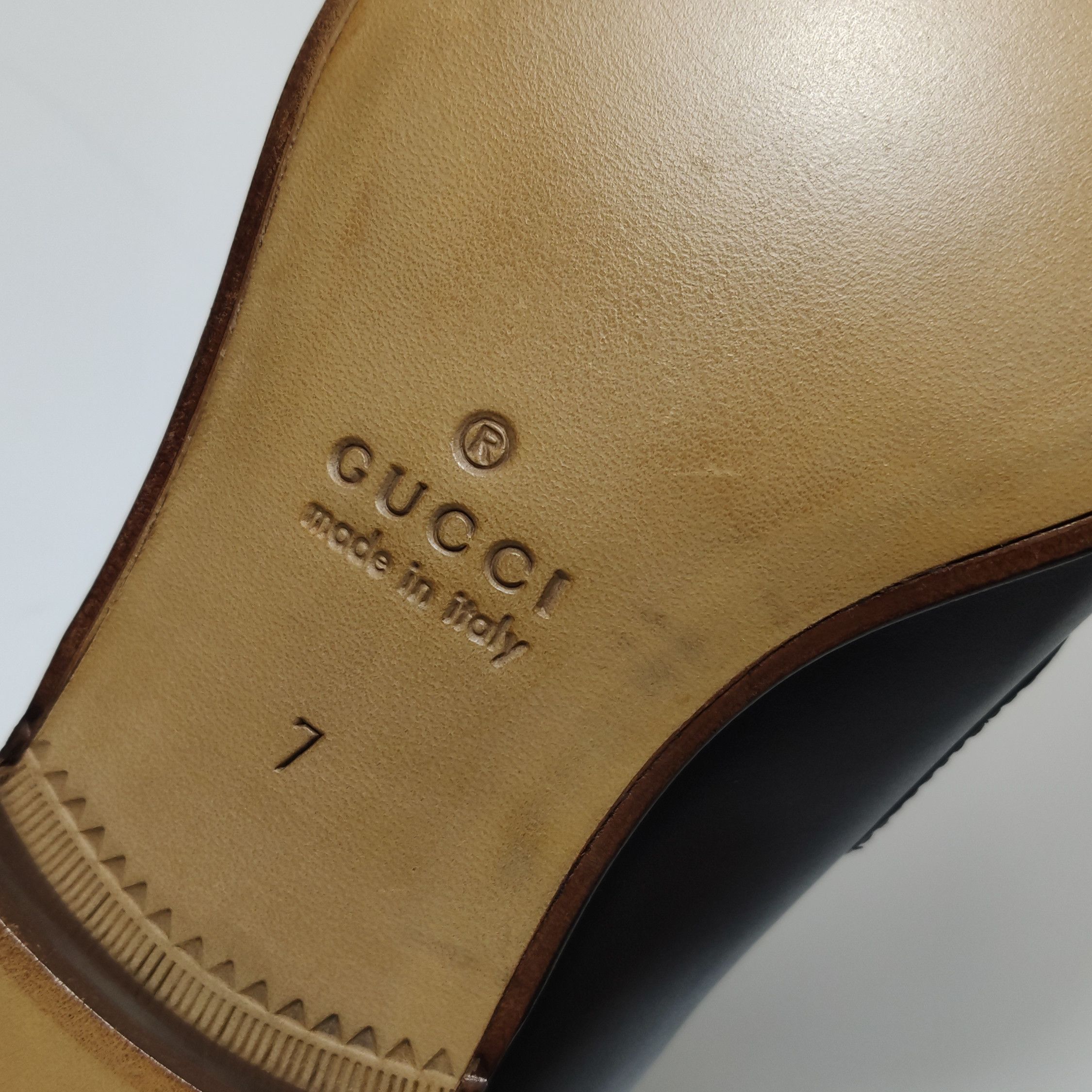 Gucci Gucci Men 8 Leather Size US 8 / EU 41 - 9 Thumbnail