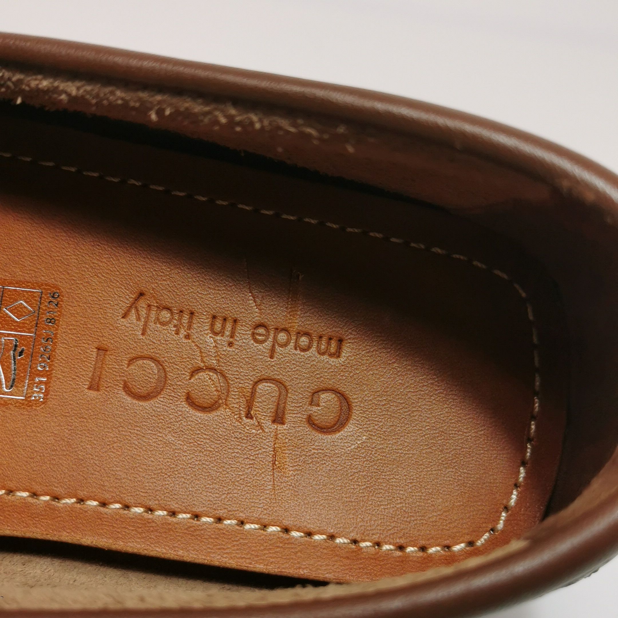 Gucci Gucci Men 6.5 Leather Size US 6.5 / EU 39-40 - 11 Thumbnail