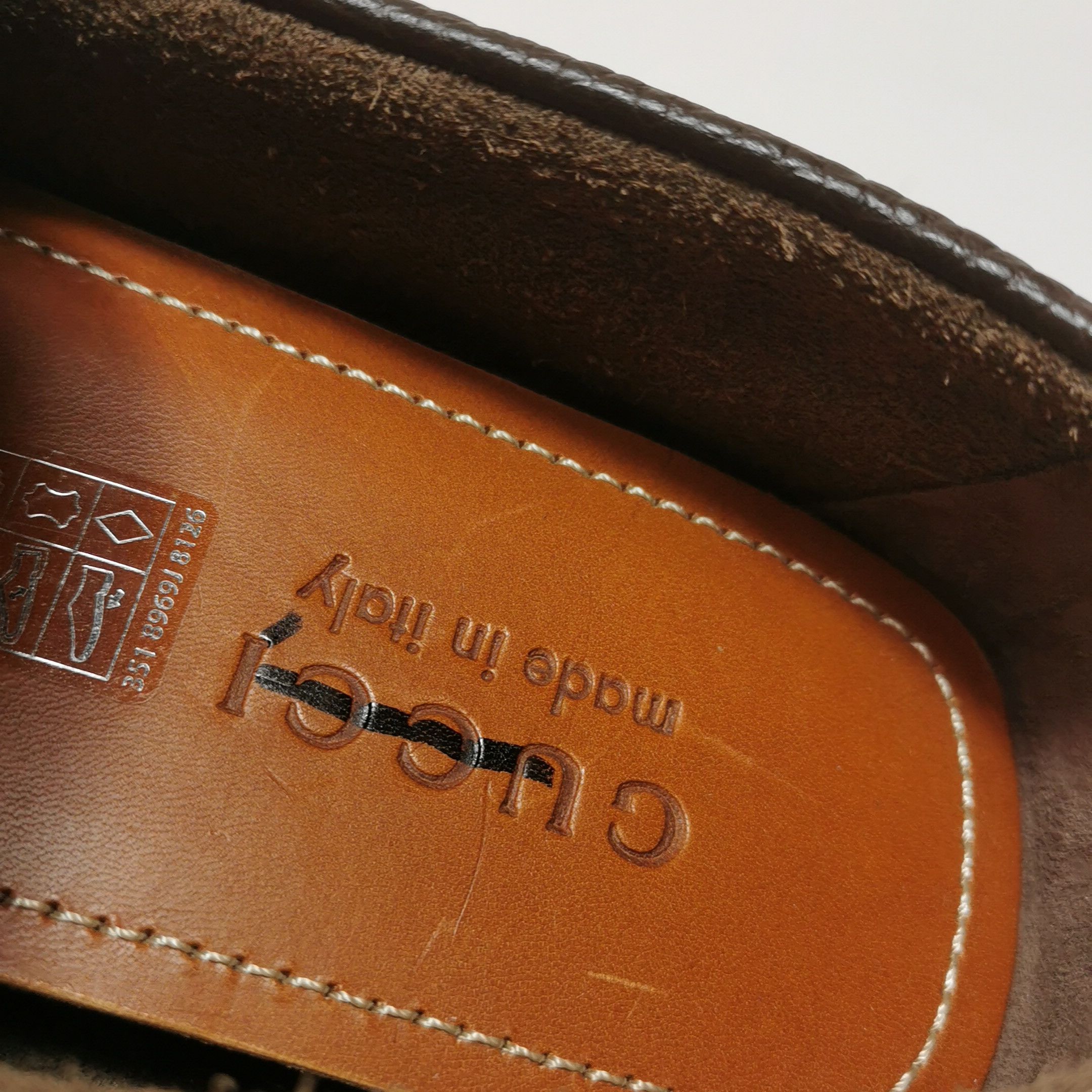 Gucci Gucci Men 8 Leather Size US 8 / EU 41 - 10 Thumbnail