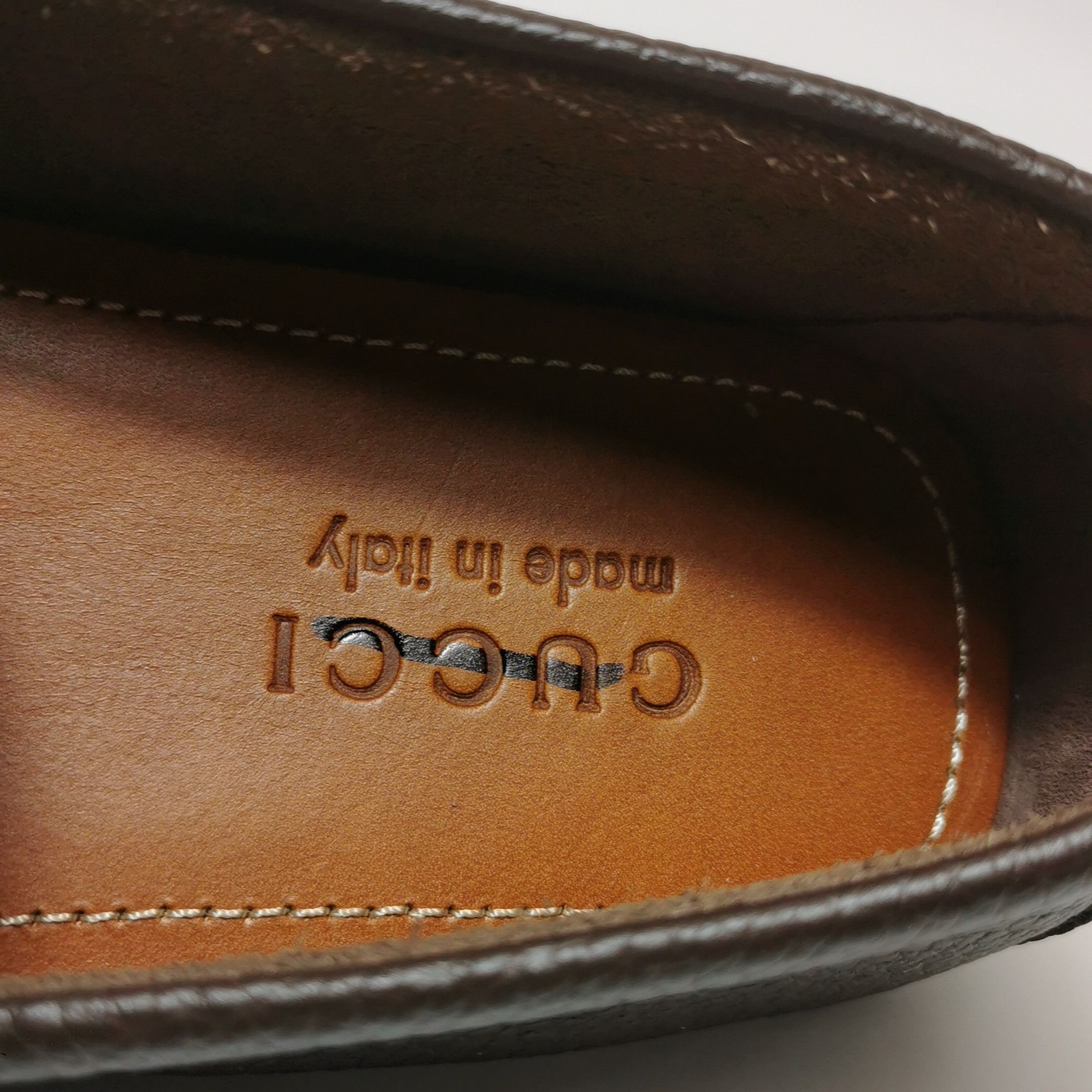 Gucci Gucci Men 8 Leather Size US 8 / EU 41 - 11 Thumbnail