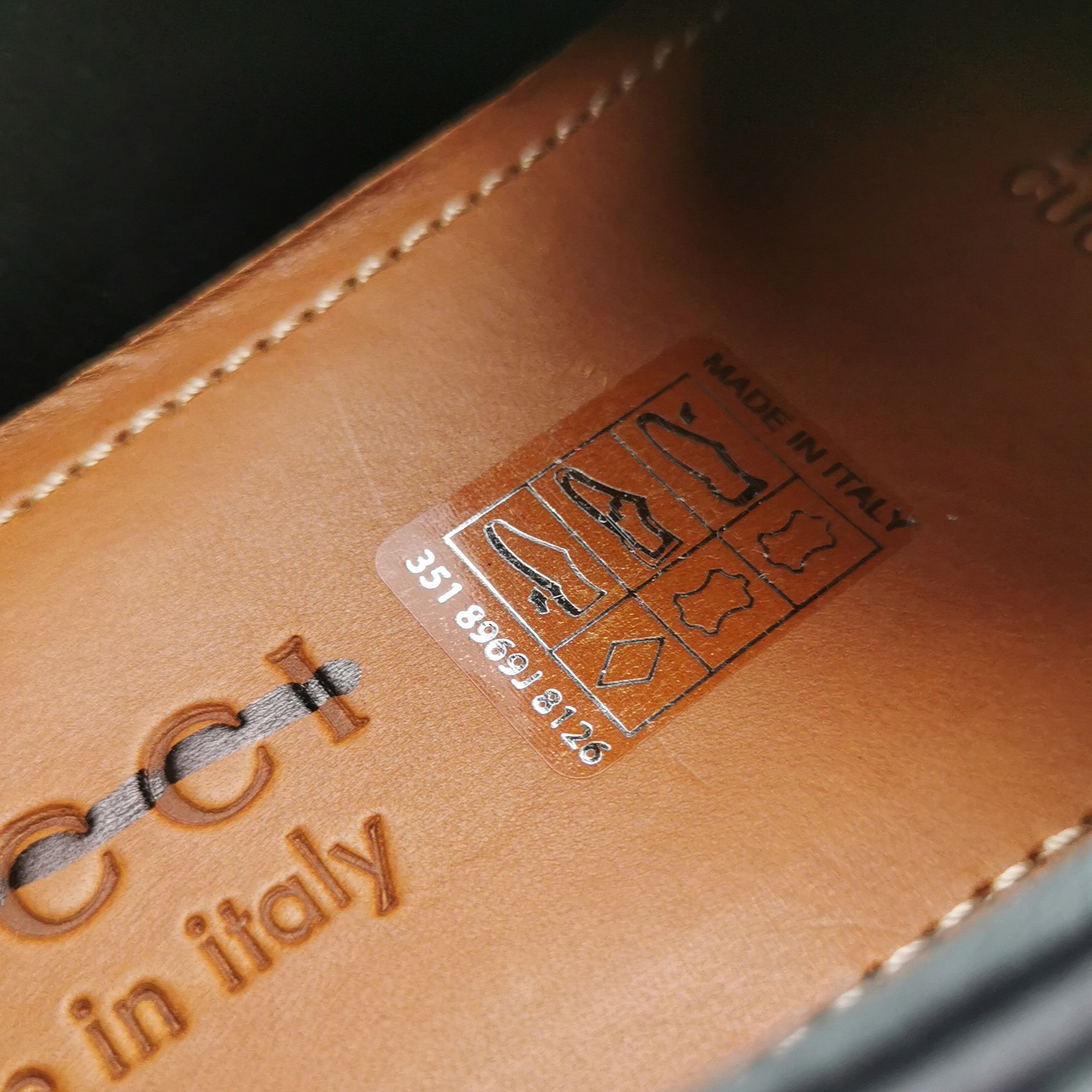 Gucci Gucci Men 7 Leather Size US 7 / EU 40 - 10 Thumbnail