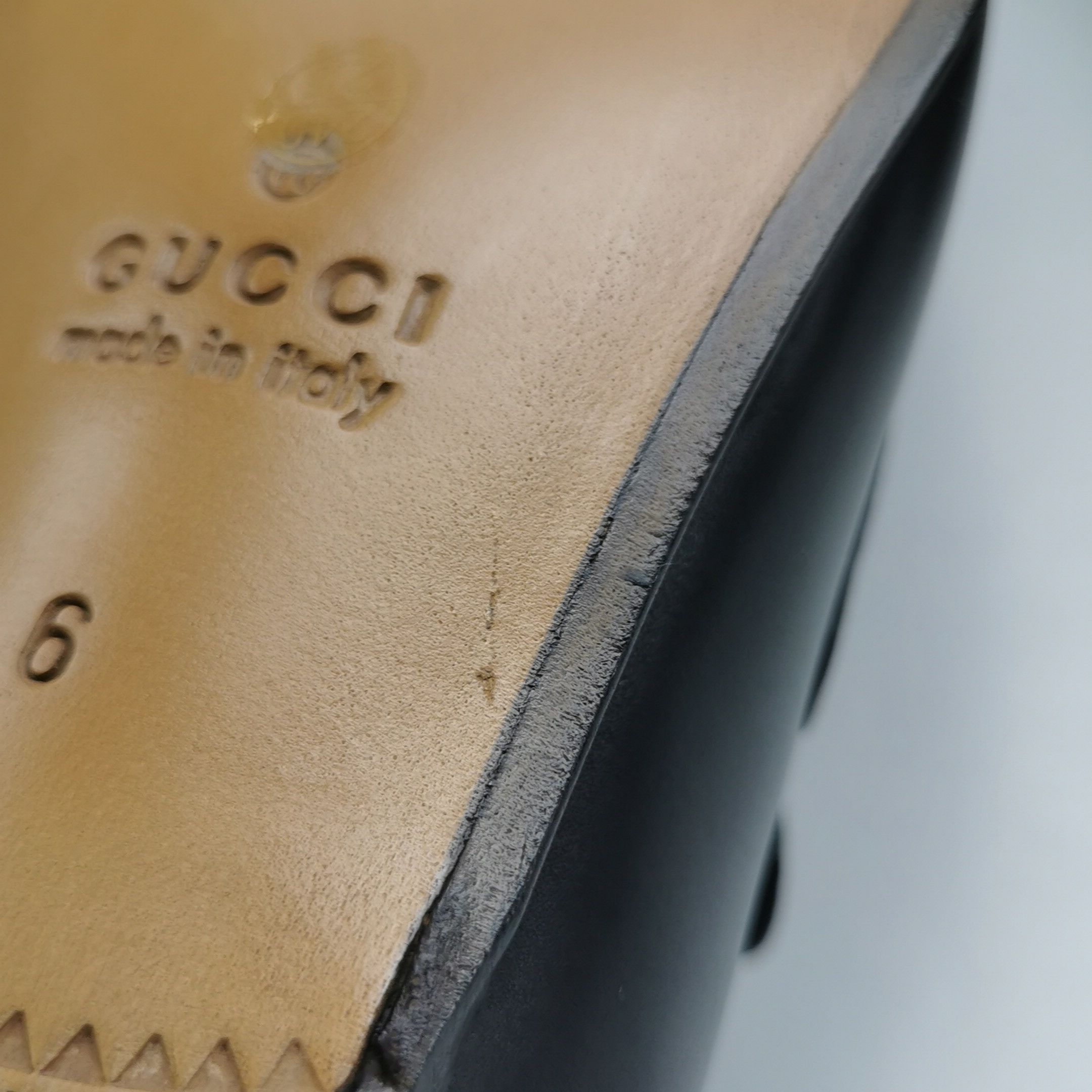 Gucci Gucci Men 7 Leather Size US 7 / EU 40 - 12 Thumbnail