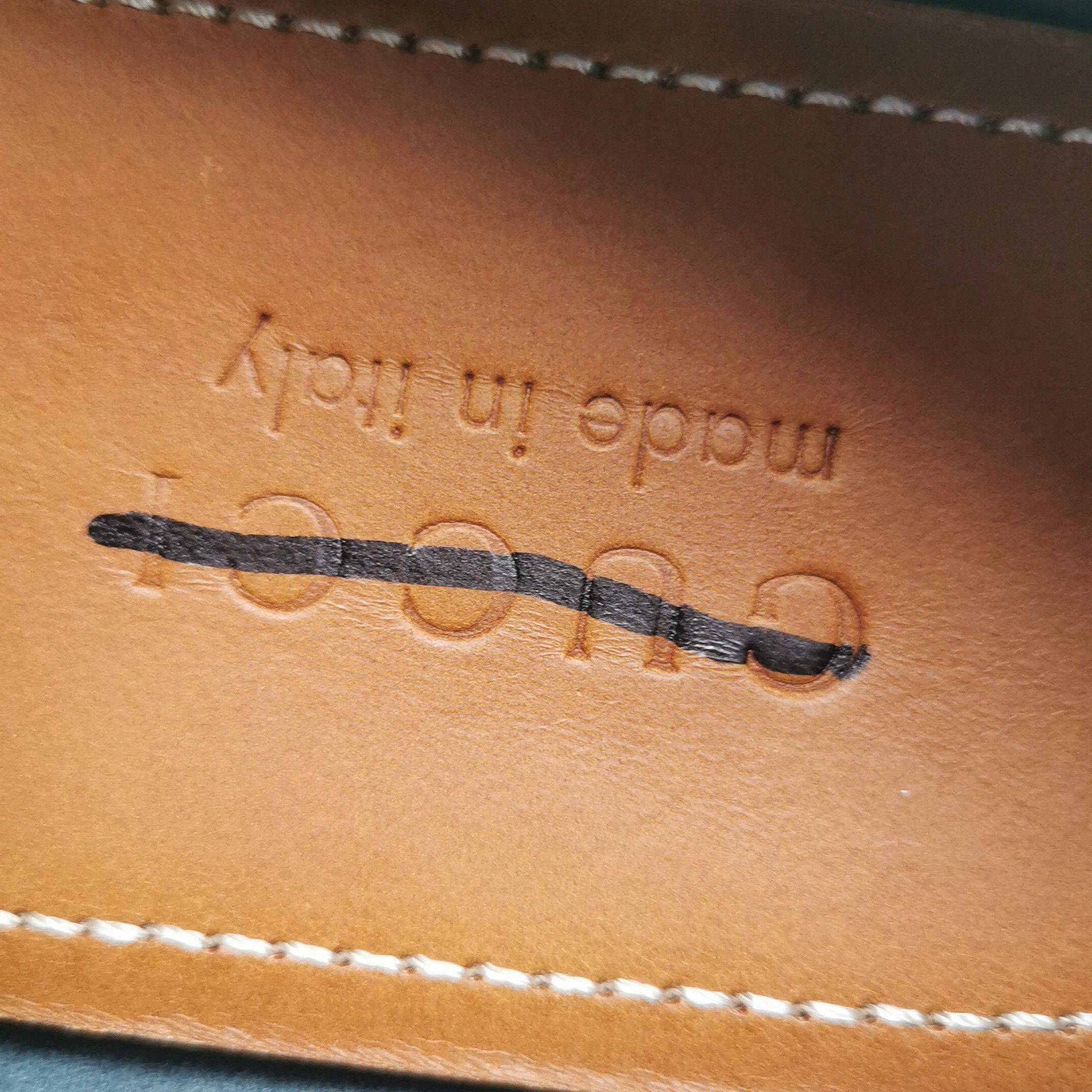 Gucci Gucci Men 6.5 Leather Size US 6.5 / EU 39-40 - 9 Thumbnail