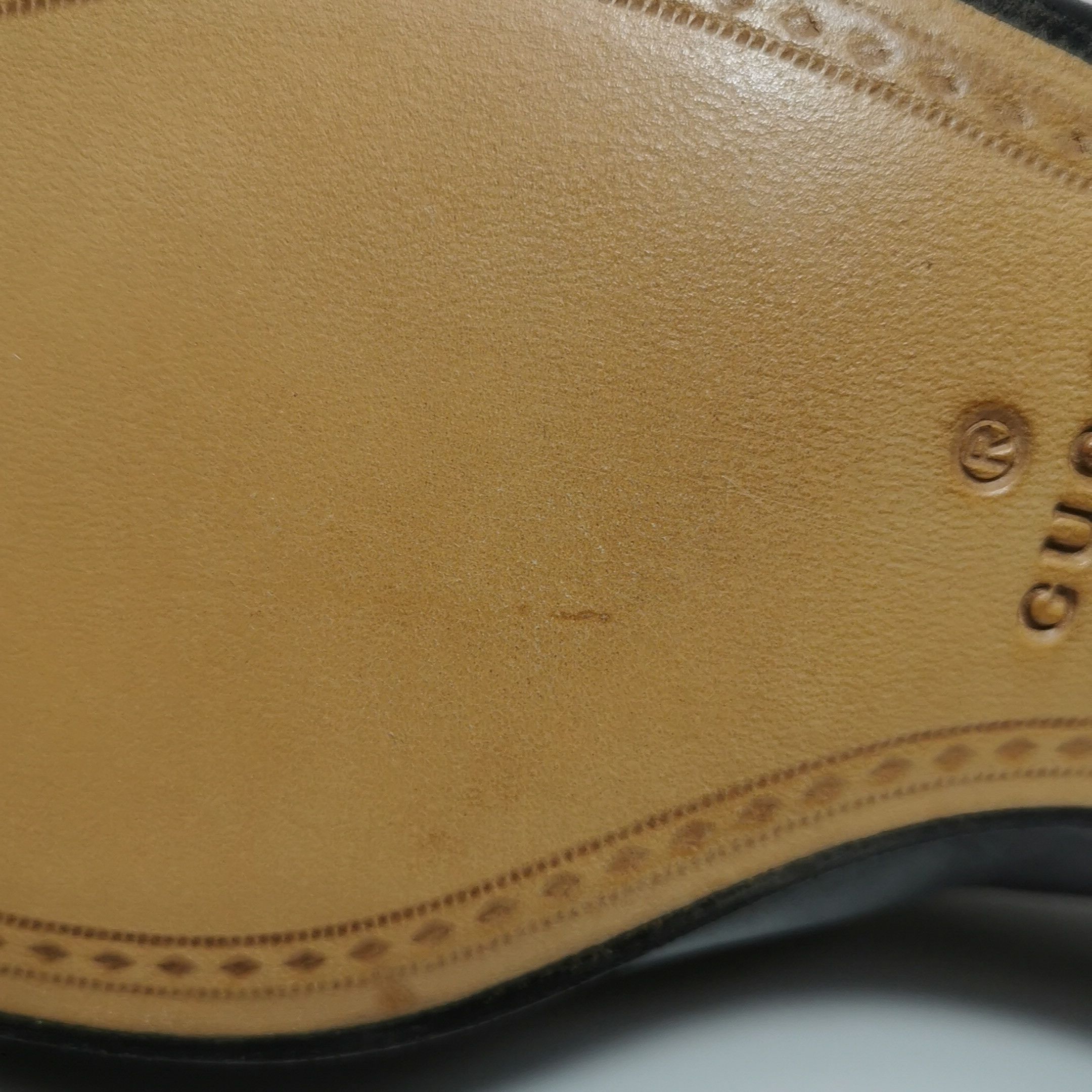 Gucci Gucci Men 8 Leather Size US 8 / EU 41 - 11 Thumbnail