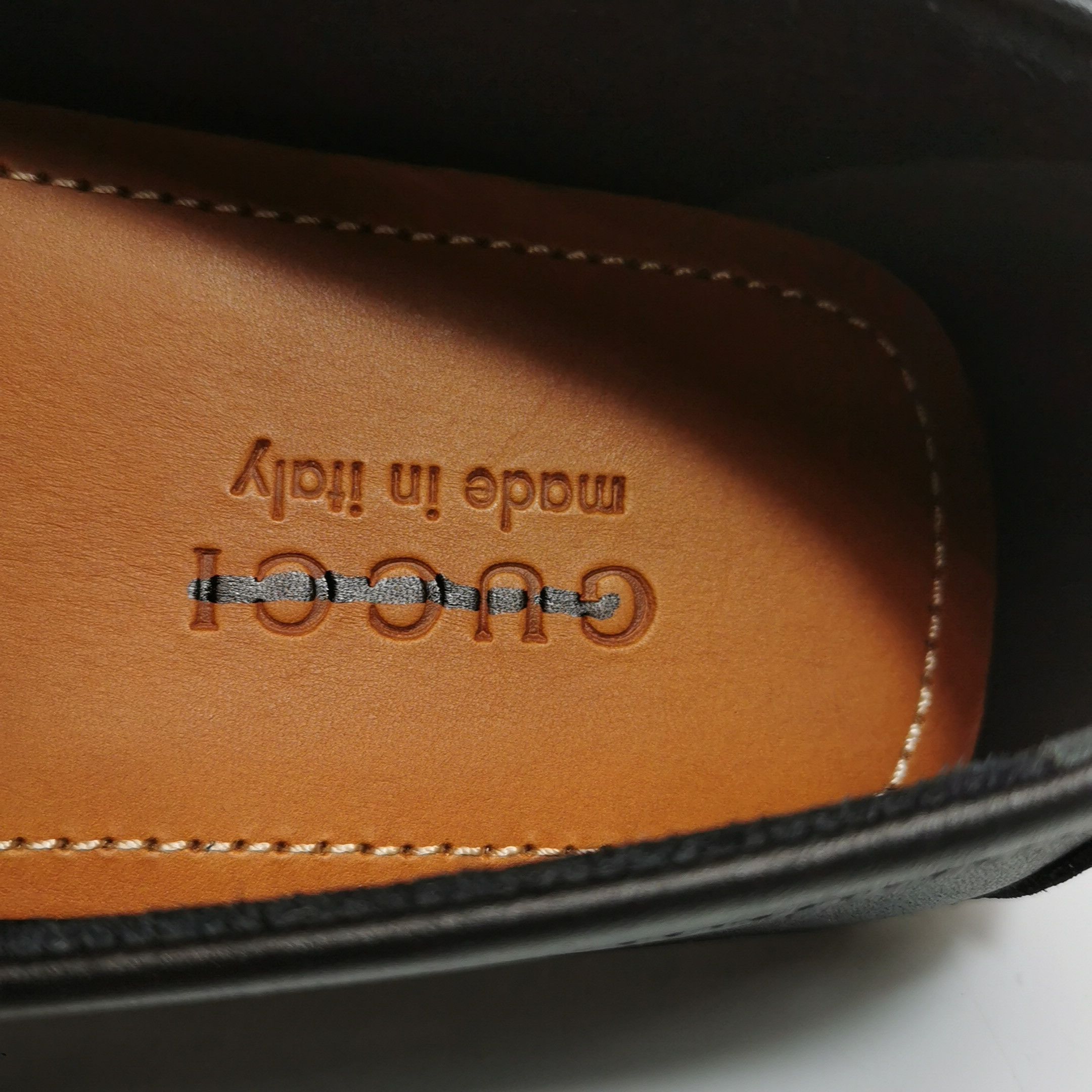 Gucci Gucci Men 10.5 Leather Size US 10.5 / EU 43-44 - 13 Thumbnail