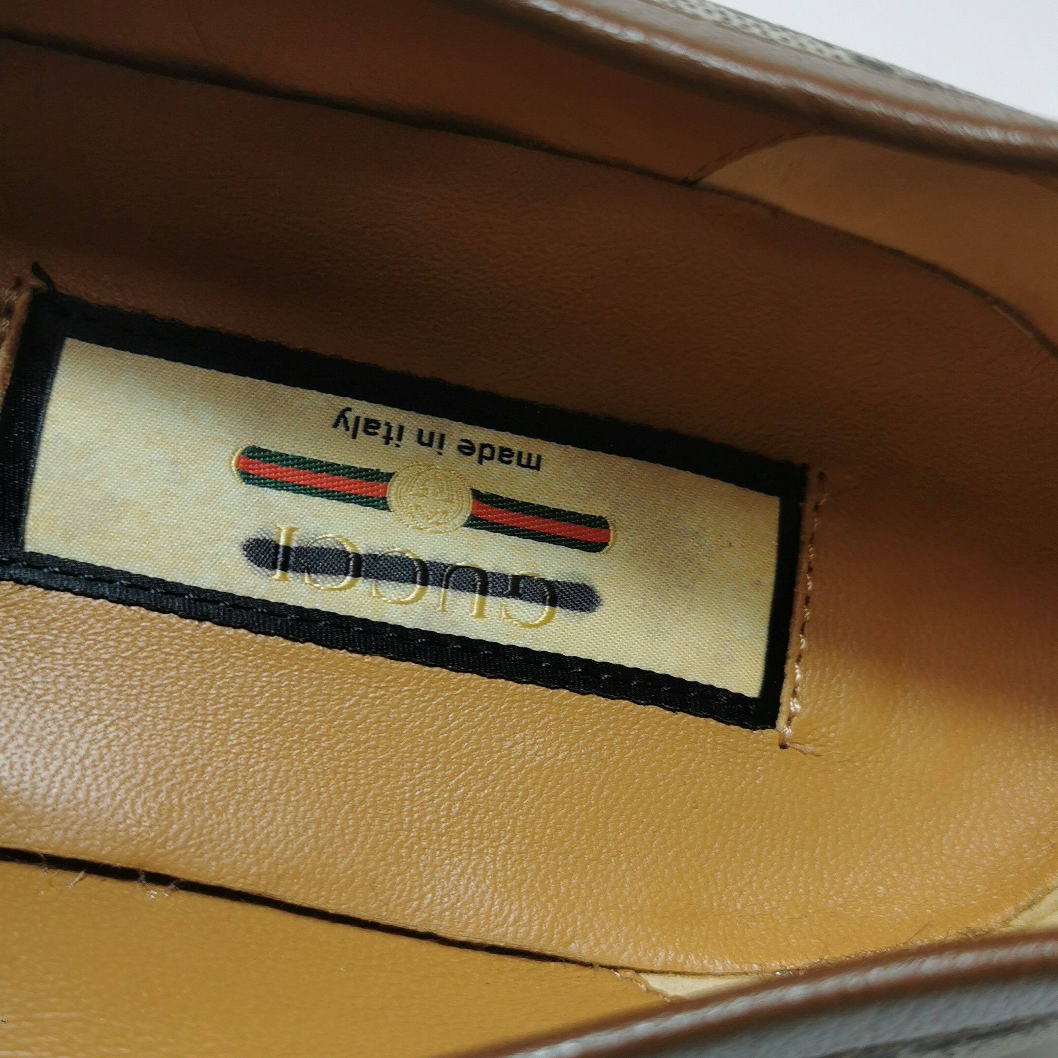 Gucci Gucci Men 8 Leather Size US 8 / EU 41 - 11 Thumbnail