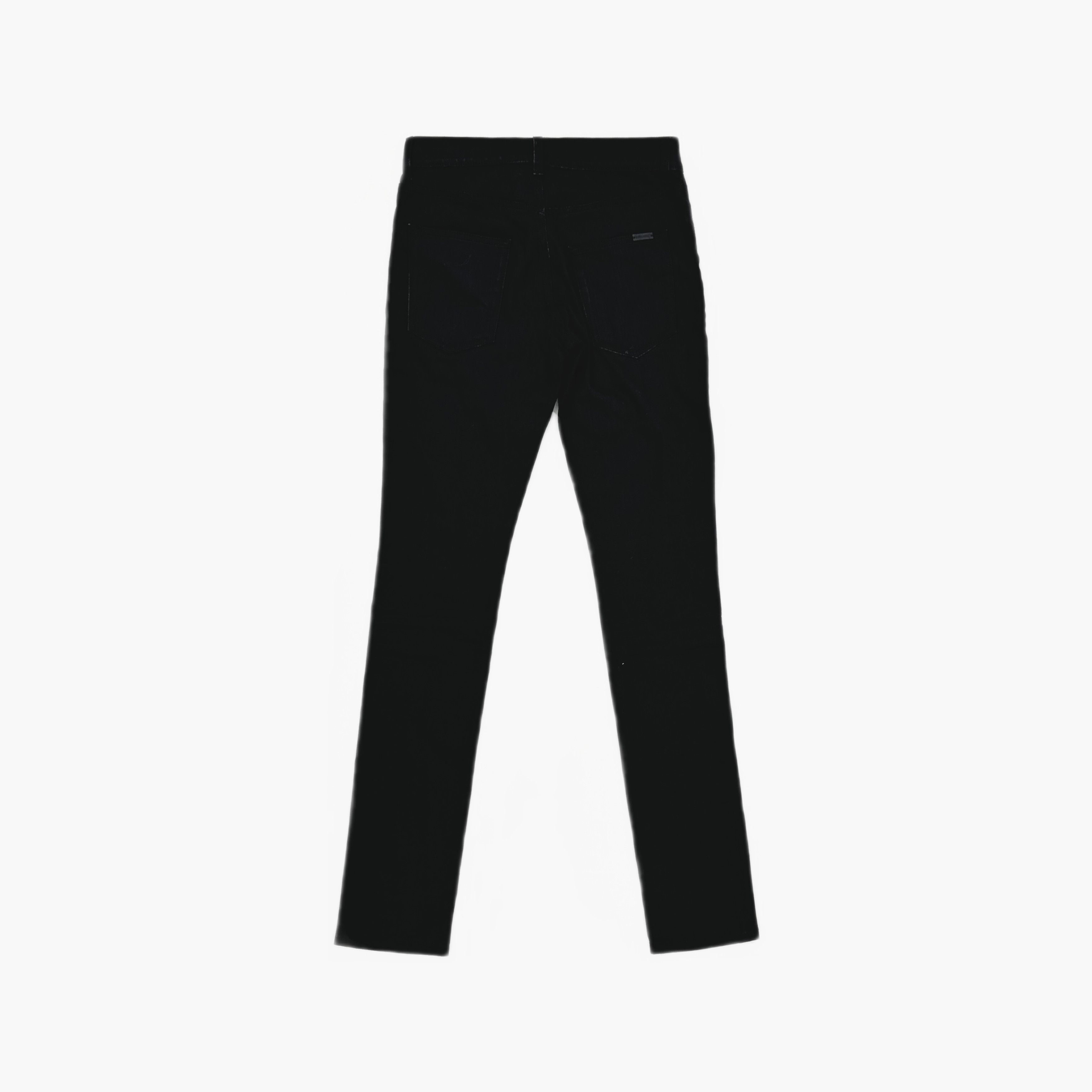 Saint Laurent Paris Saint Laurent D02 Black Denim Jeans Size 29 Size US 29 - 2 Thumbnail