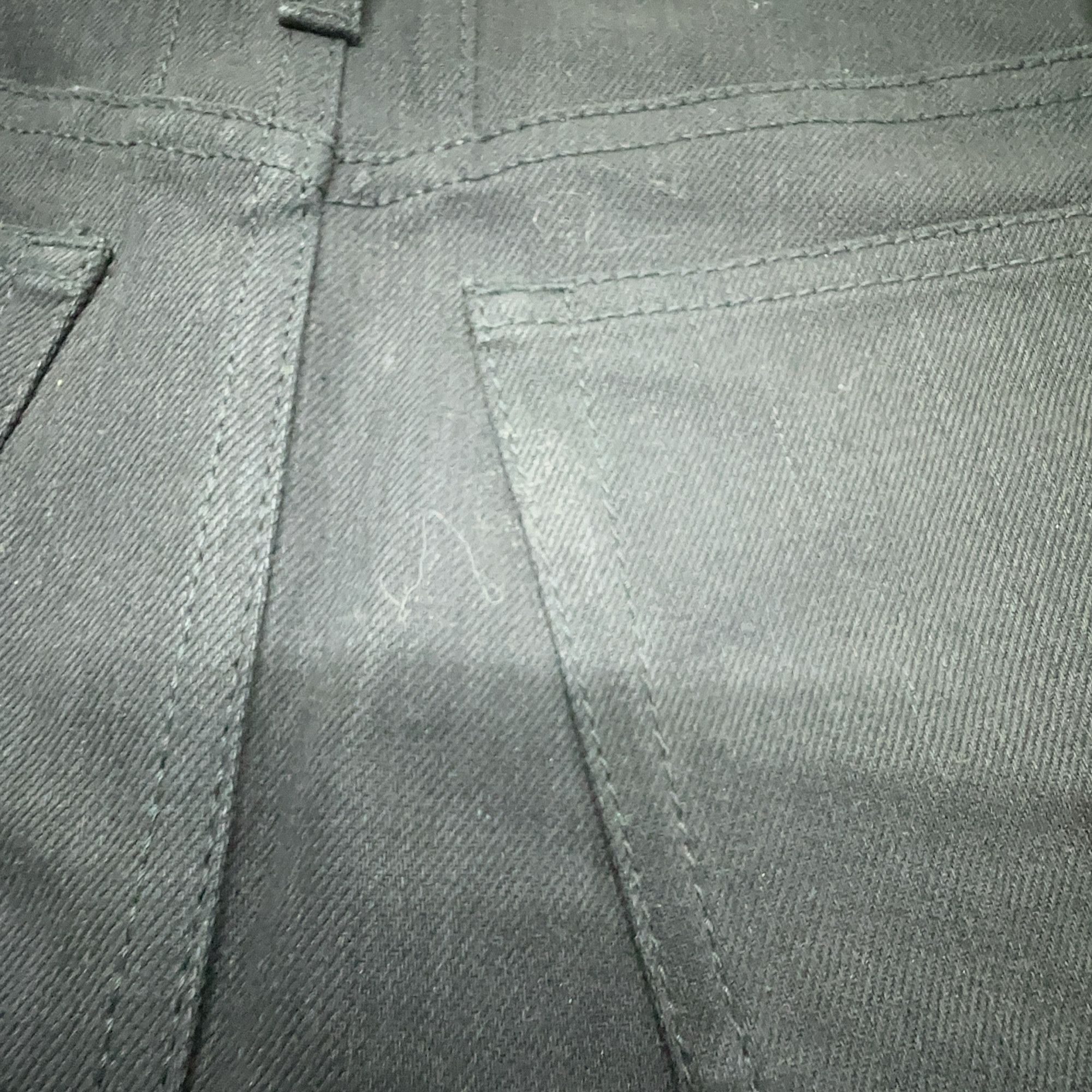 Saint Laurent Paris Saint Laurent Zippered Mini Skirt Size 26 Size 26" / US 2 / IT 38 - 6 Thumbnail